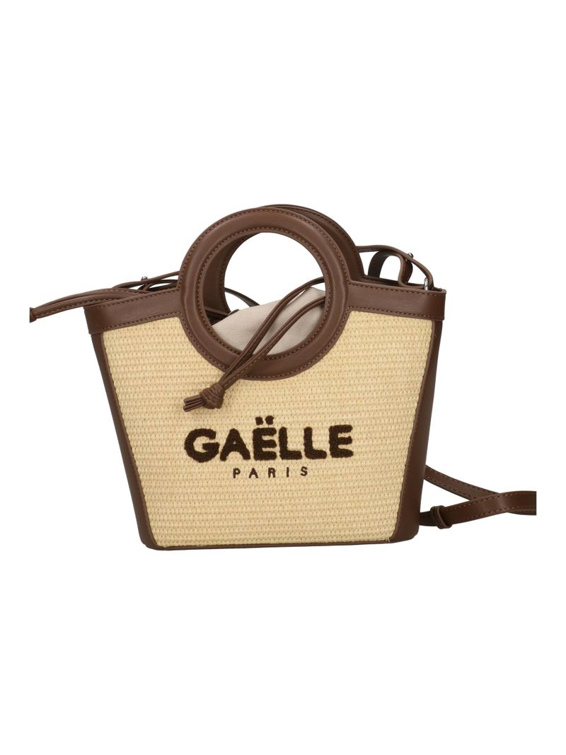 GAELLE PARIS Borsa Mini Cesta-Moka