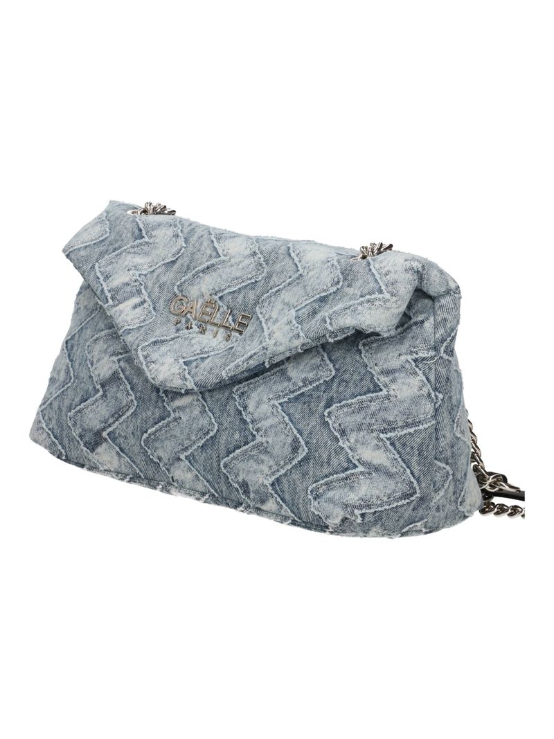 GAELLE PARIS Borsa Regular Shoulder Strap Denim-Blu