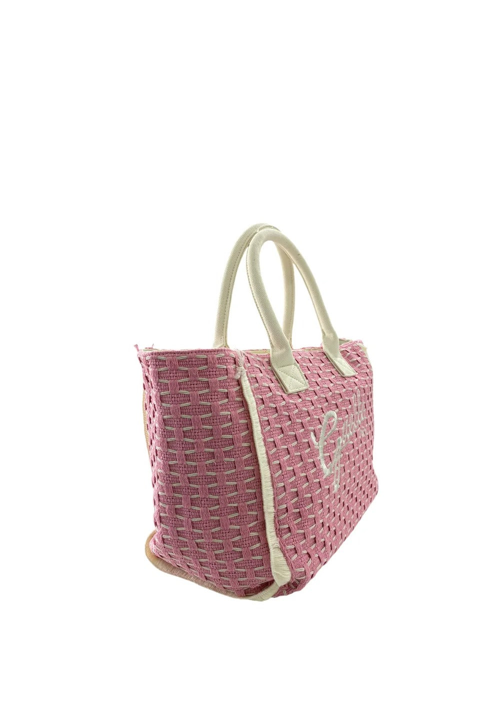 GAELLE PARIS MAXI SHOPPER Firma Logo-Rosa