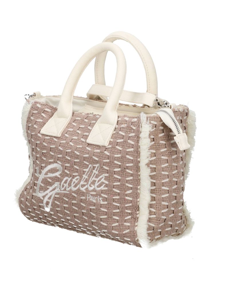 GAELLE PARIS REGULAR Shopper Firma Logo-Beige