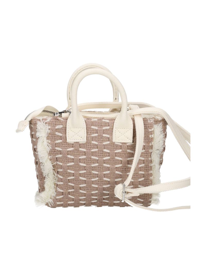 GAELLE PARIS MINI SHOPPER Firma Logo-Beige