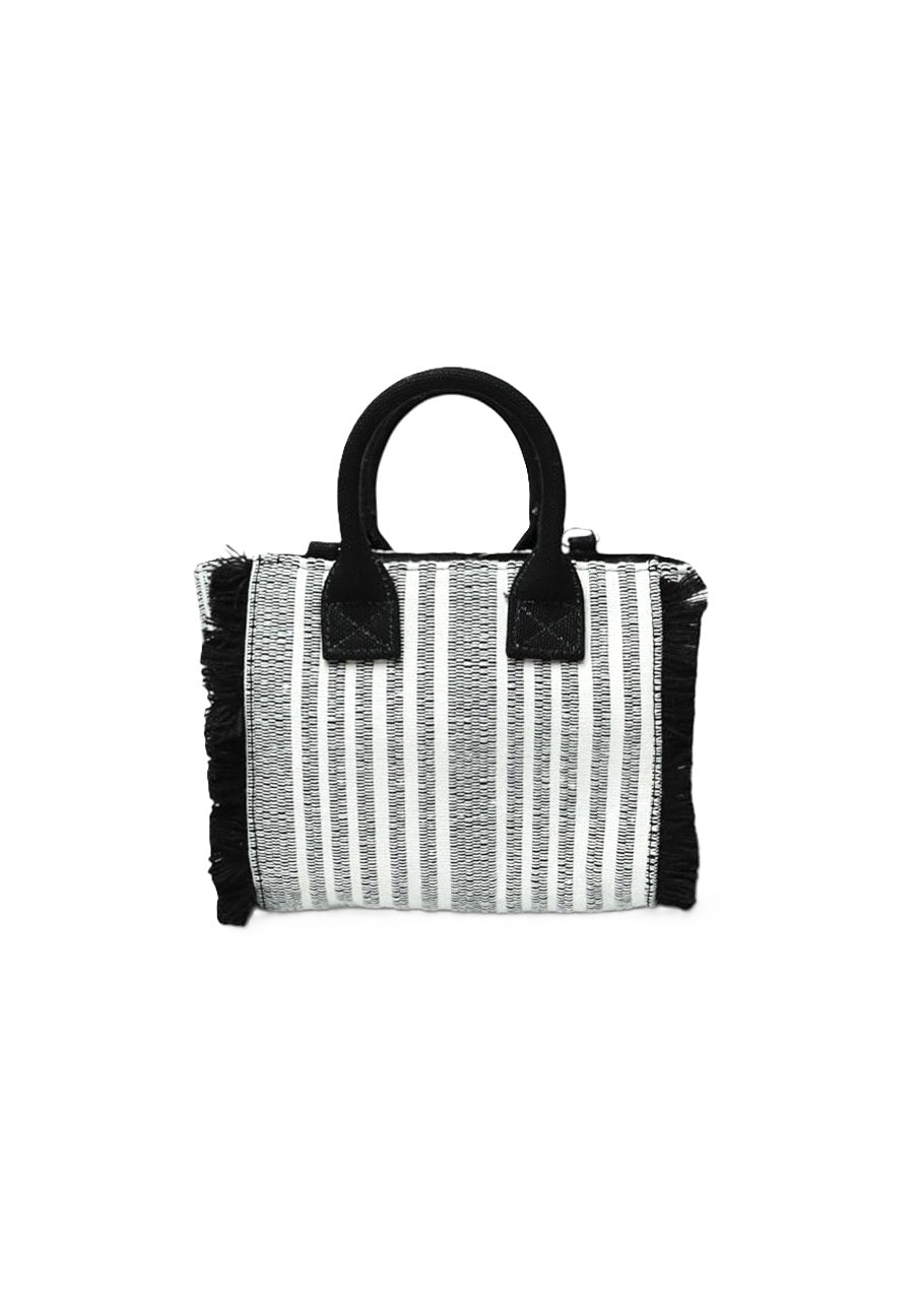 GAELLE PARIS MINI SHOPPER Firma Logo-Nero
