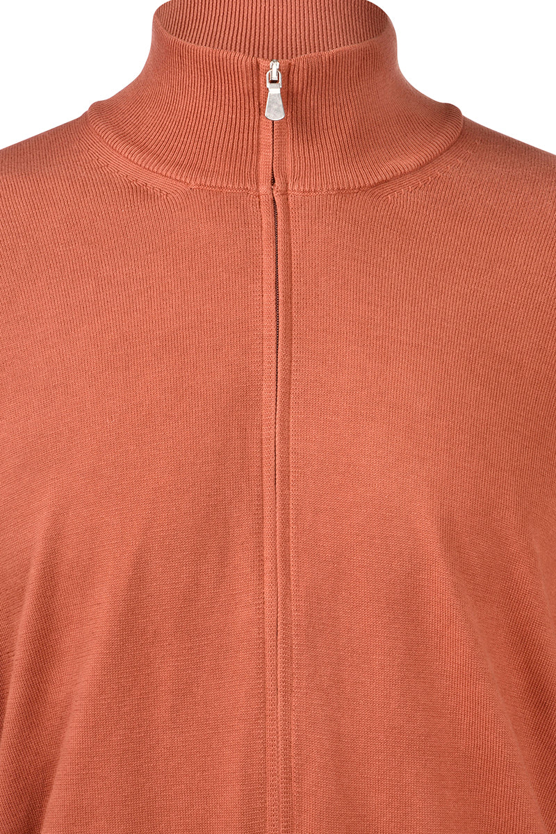 GRAN SASSO Cardigan Uomo Cotone-Marrone