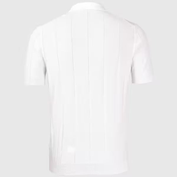 GRAN SASSO Polo Uomo Skipper Coste-Bianco