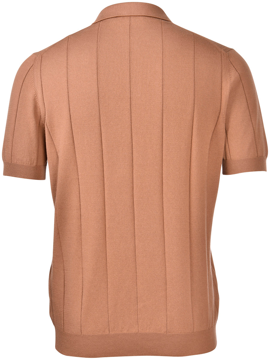 GRAN SASSO Polo Uomo Skipper Coste-Marrone