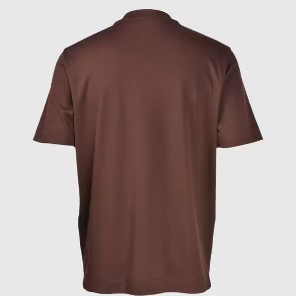 GRAN SASSO T-Shirt Uomo Girocollo Cotone-Bordeaux