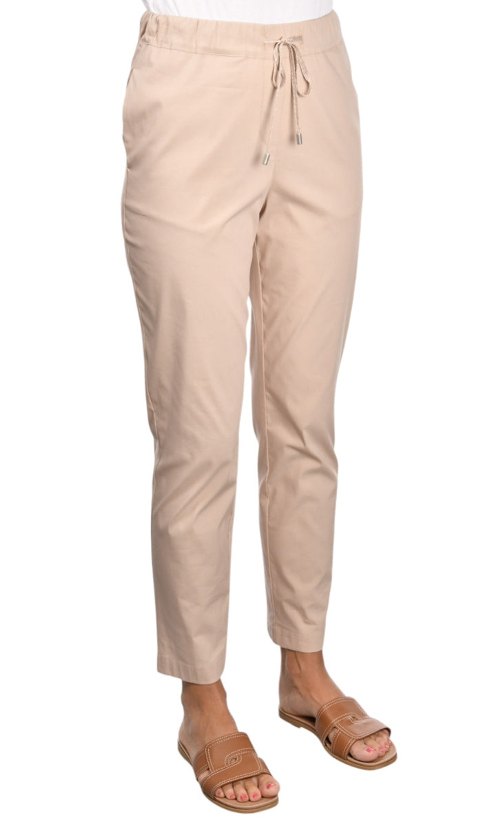 GRAN SASSO Pantalone Donna Cotone Skinny-Rosa