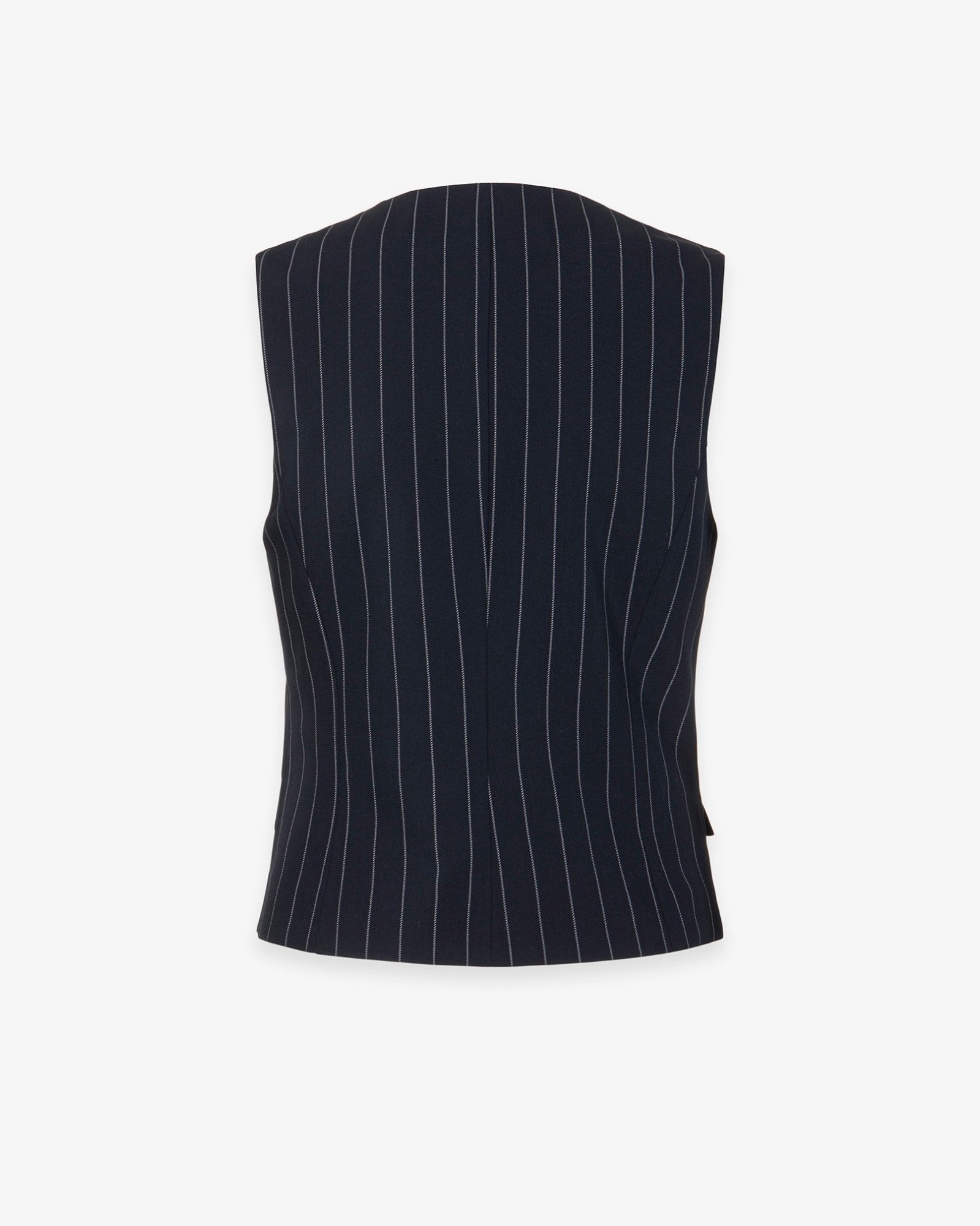 HINNOMINATE Gilet Donna Gessato-Blu