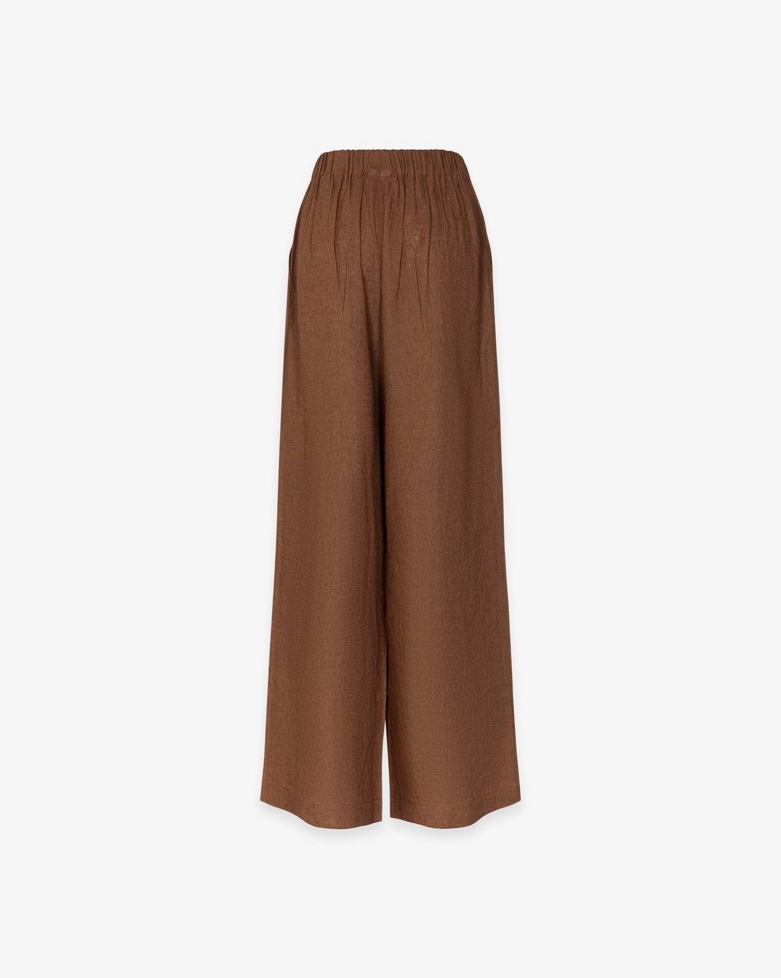 HINNOMINATE Pantalone Donna Lino-Moka