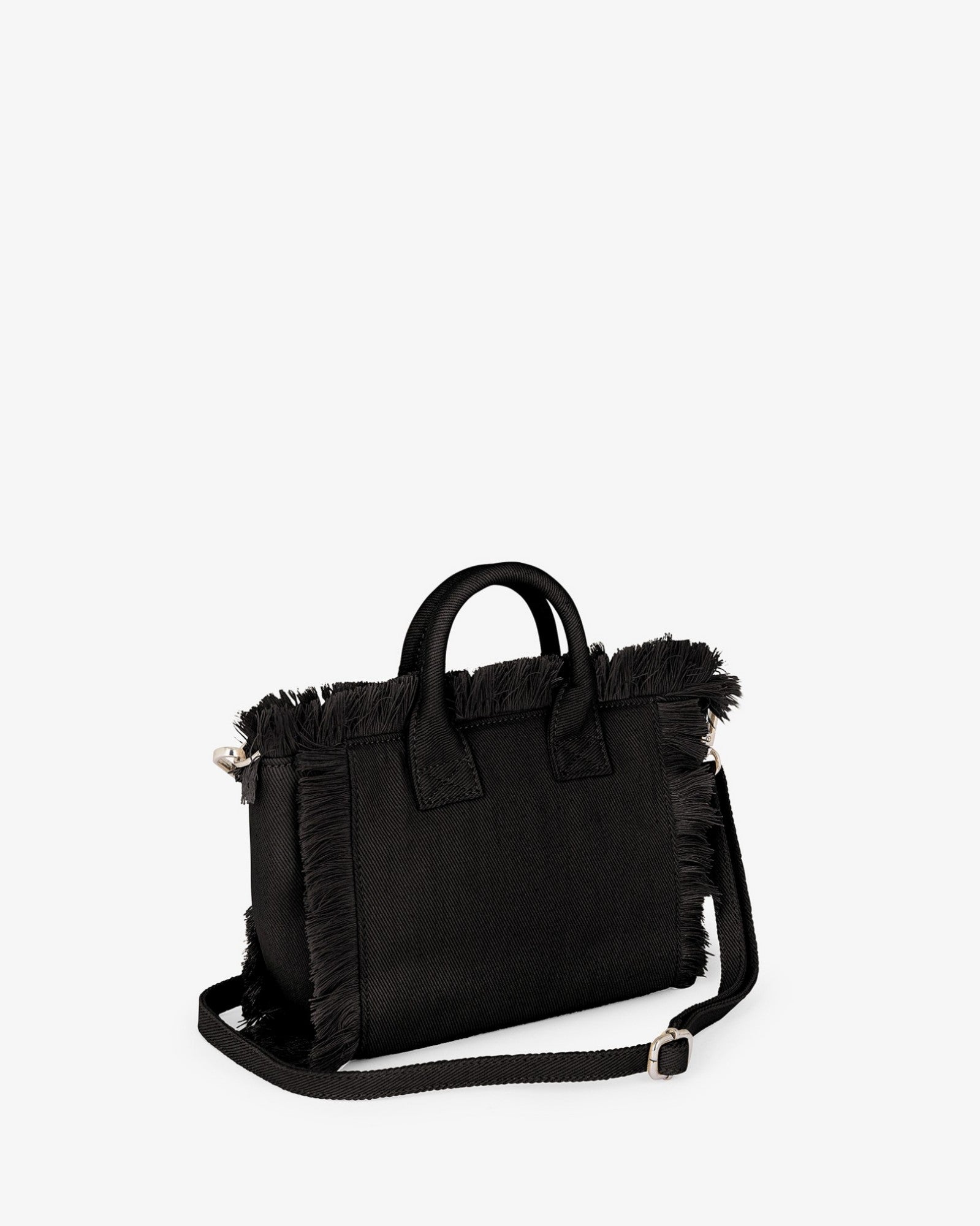 HINNOMINATE Borsa Canvas Piccola-Nero