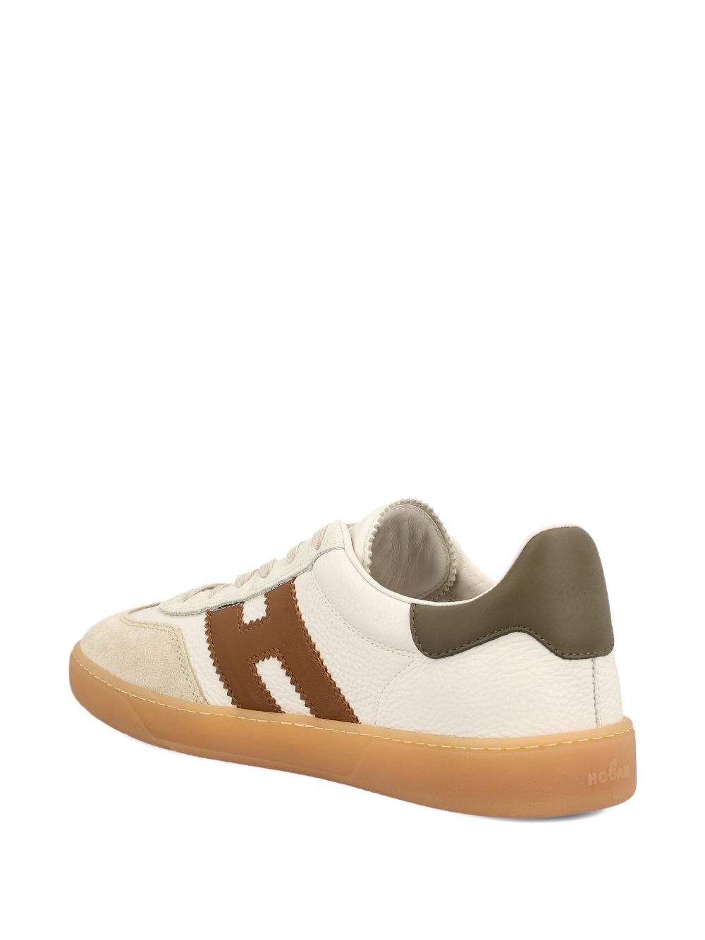 HOGAN Sneaker Uomo COOL-Bianco Beige Marrone