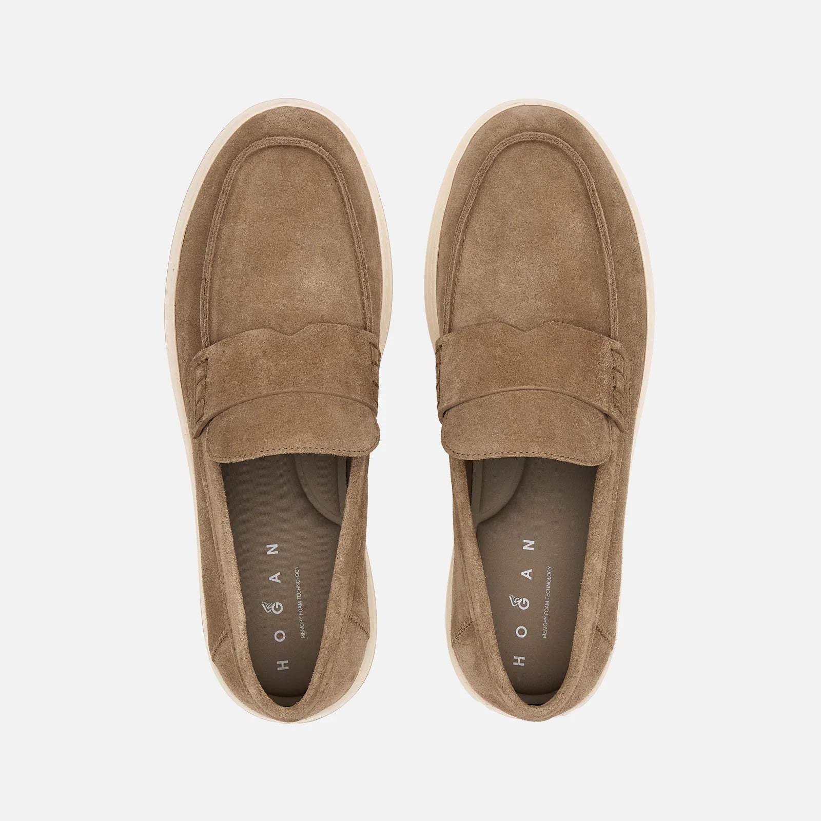 HOGAN Mocassino Uomo H-TV-Beige