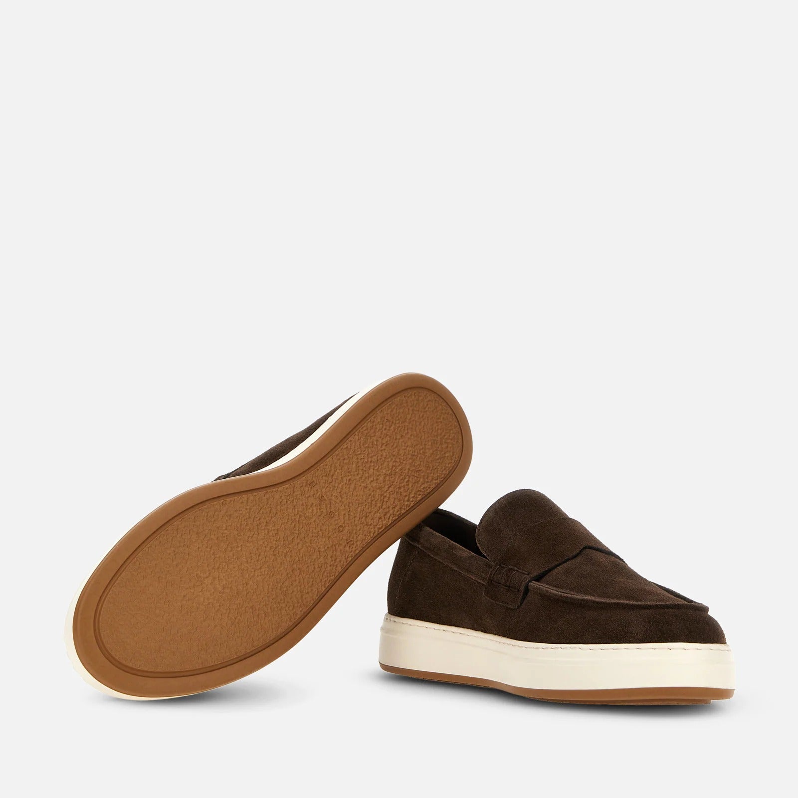 HOGAN Mocassino Uomo H-TV-Marrone