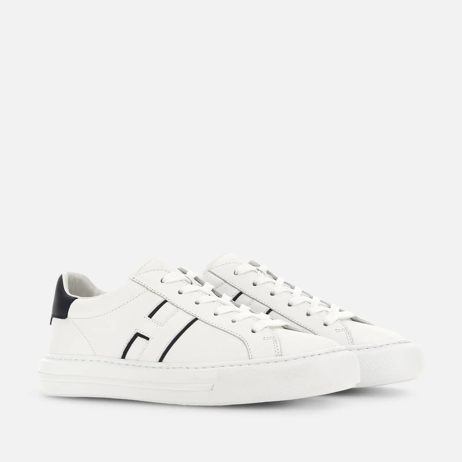 HOGAN Sneaker Uomo Rebel H691-Bianco Blu