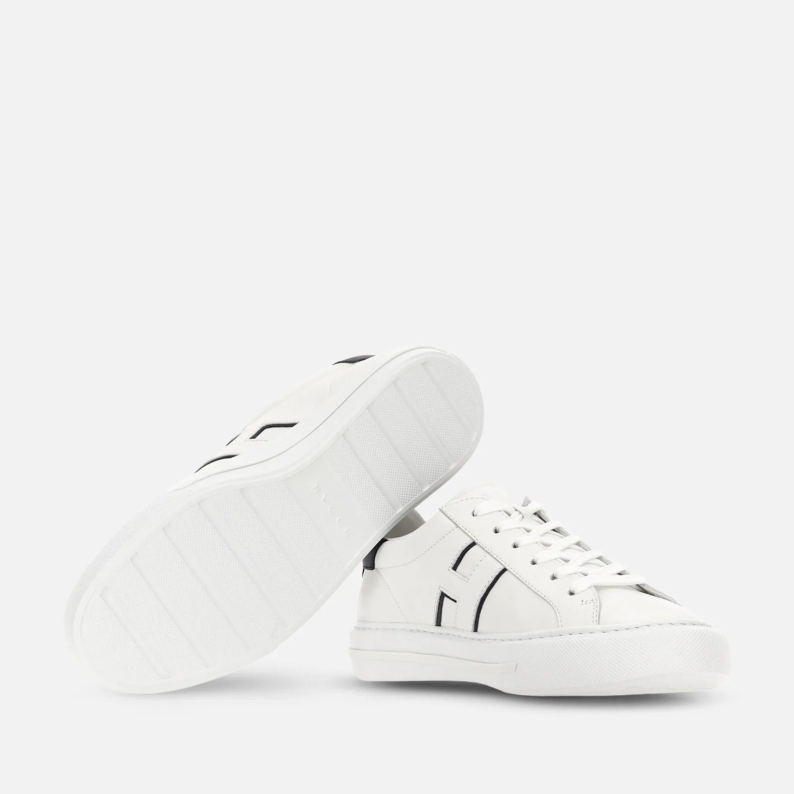 HOGAN Sneaker Uomo Rebel H691-Bianco Blu