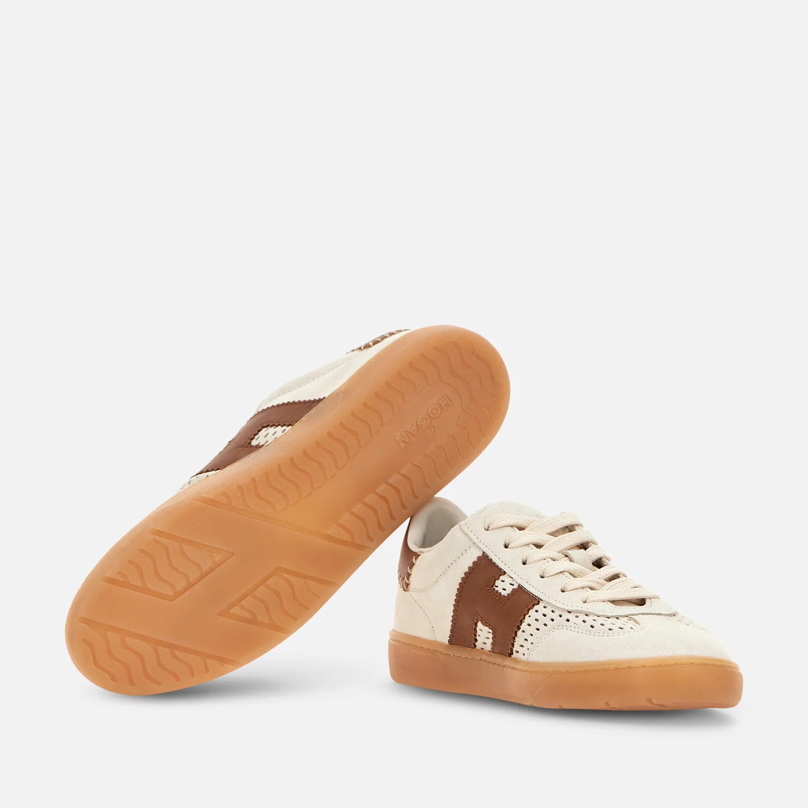 HOGAN Sneaker Donna Cool-Beige Marrone