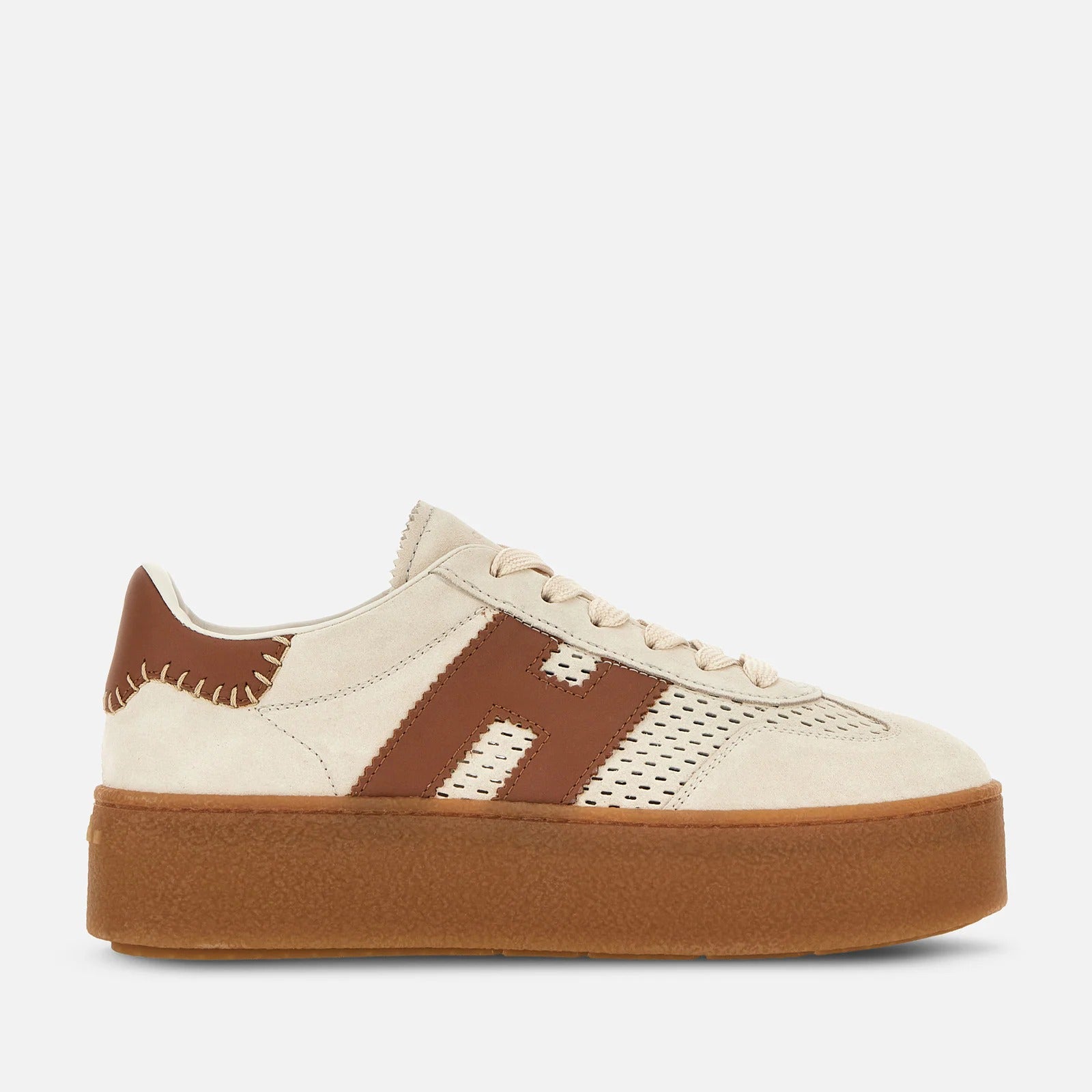HOGAN Sneaker Donna Cool-Beige Marrone