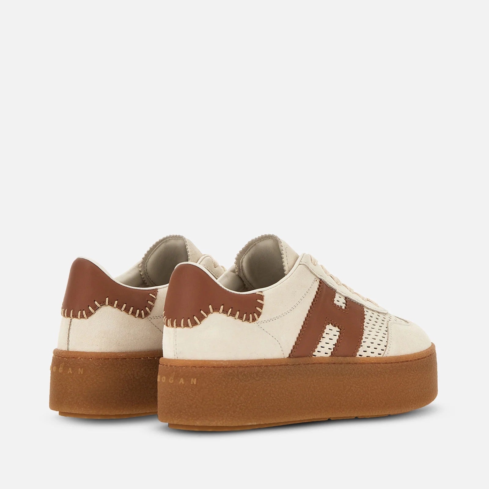 HOGAN Sneaker Donna Cool-Beige Marrone