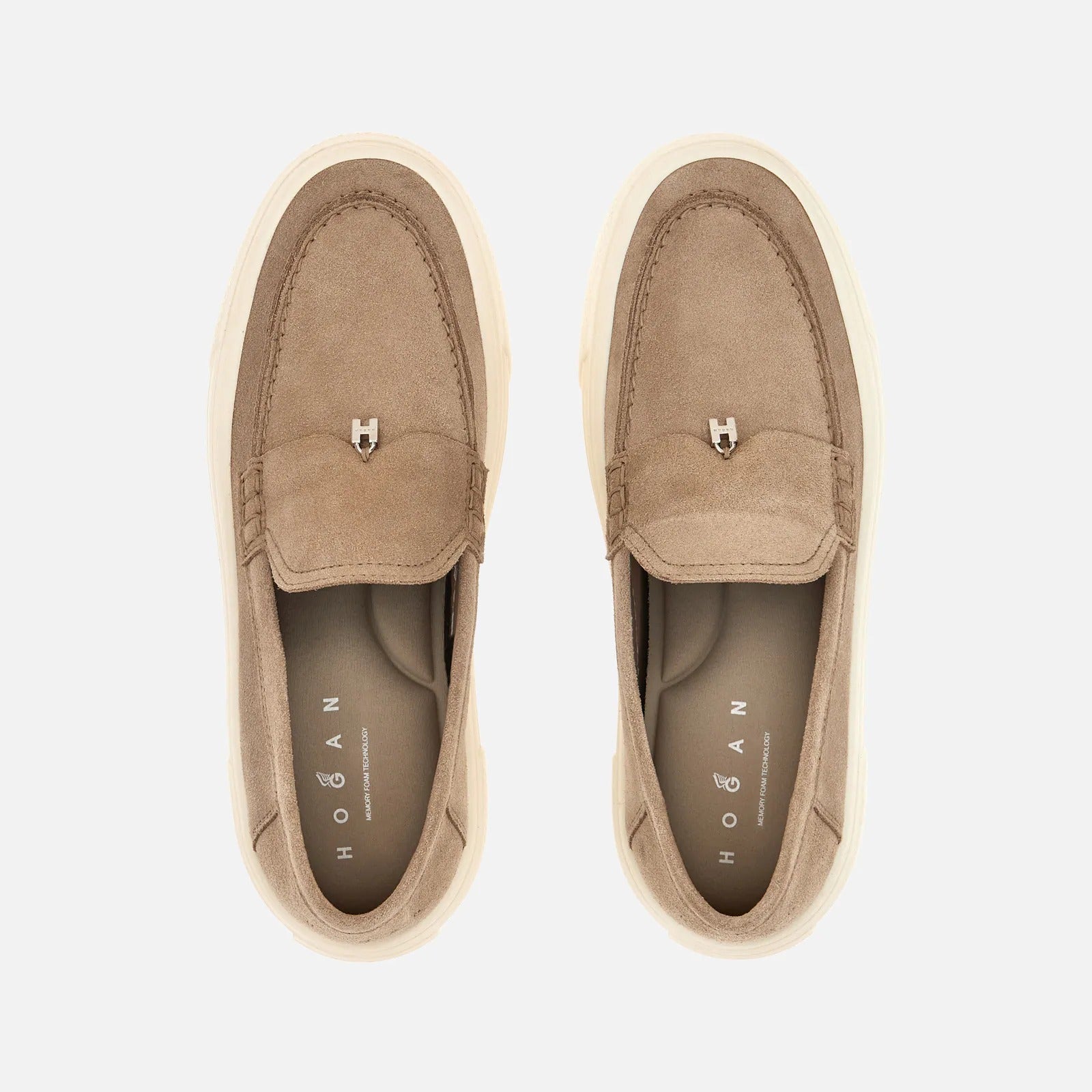 HOGAN Mocassino Donna Crosswind-Beige