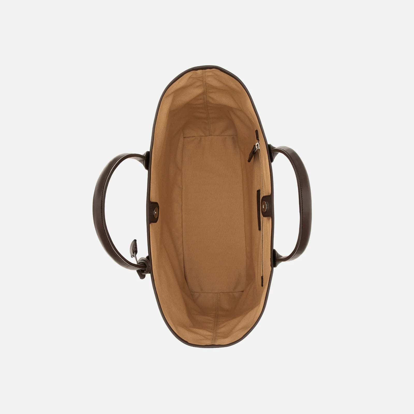 HOGAN Borsa Shopping Script Media-Avorio Marrone