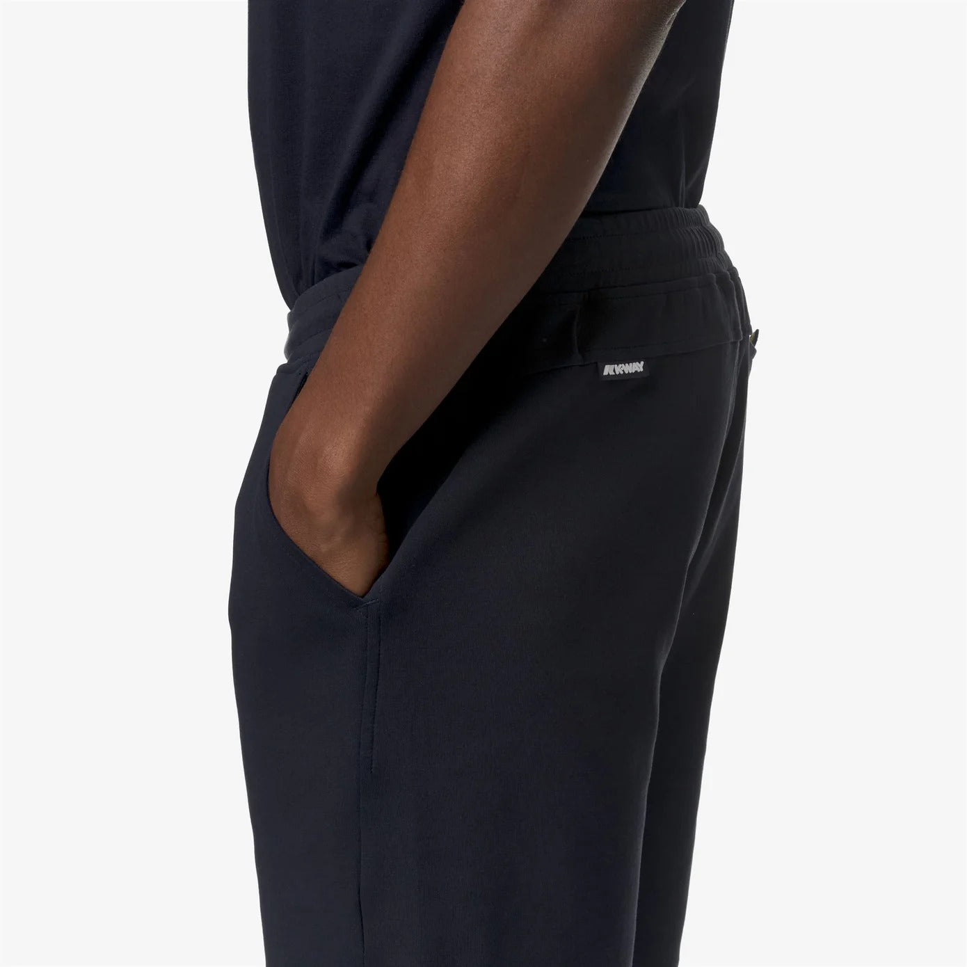 K-WAY Shorts Uomo KENY INTERLOCK-Blue Depth