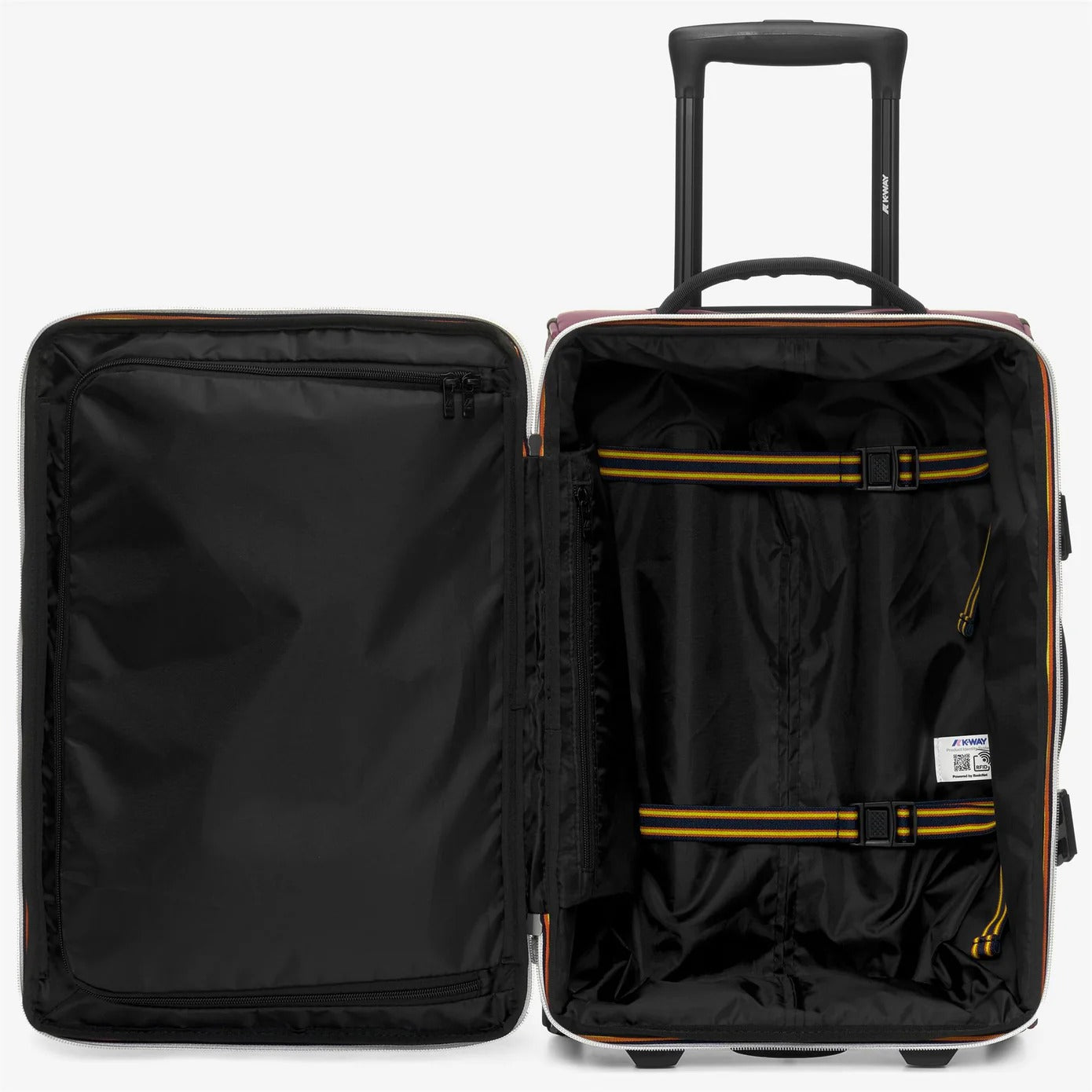 K-WAY Trolley Blossac Small-Violet Mauve Wine