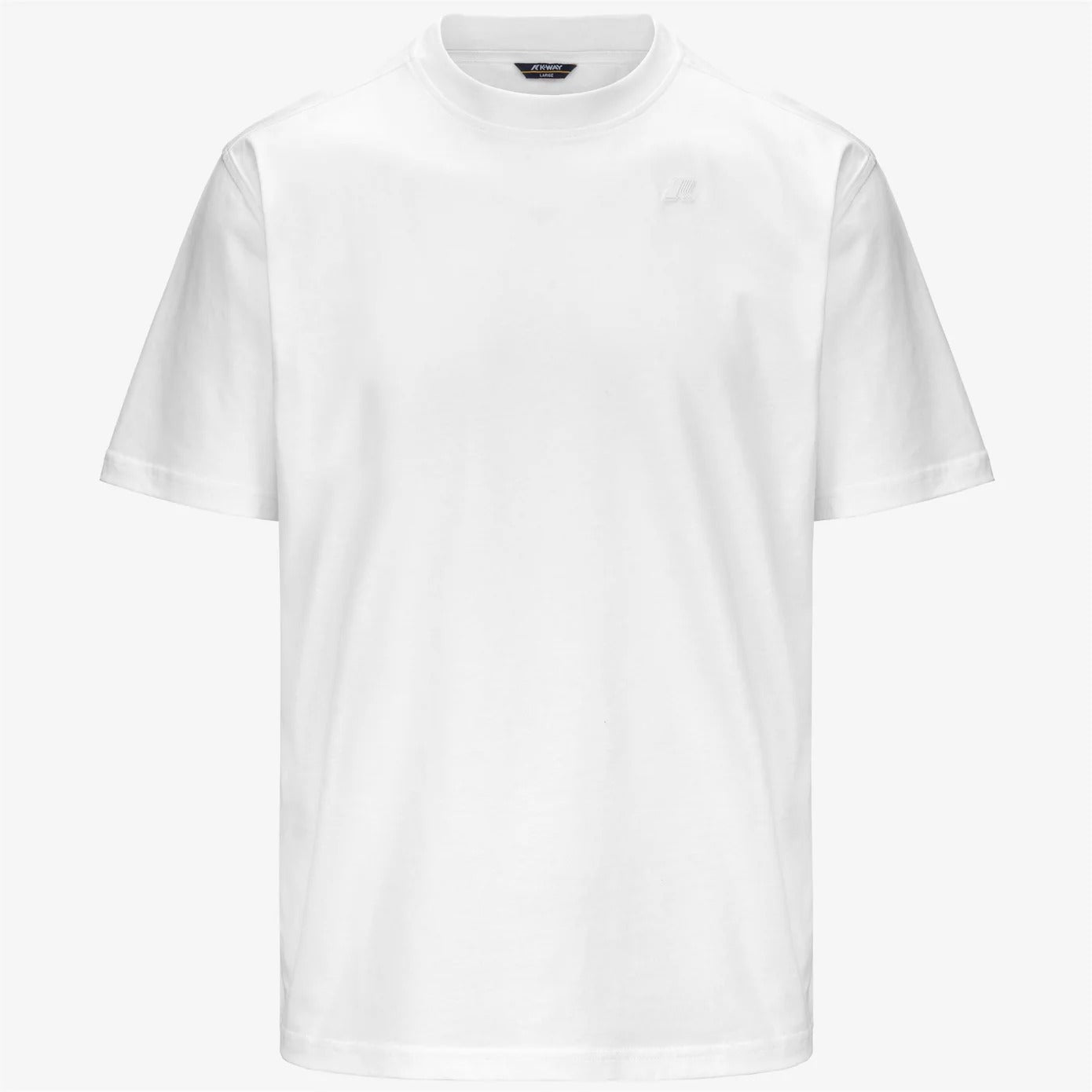 K-WAY T-Shirt Uomo SOLO JERSEY-White
