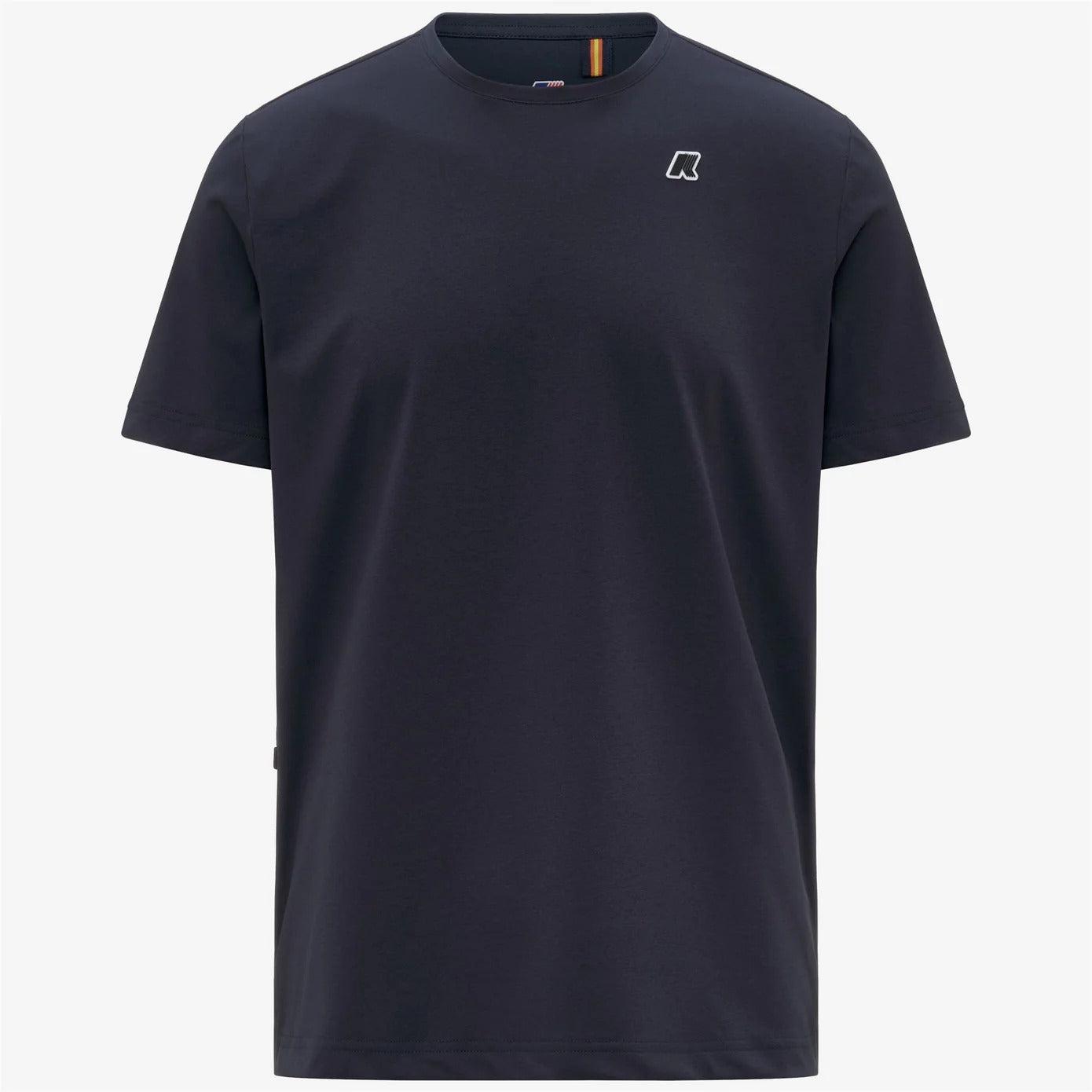 K-WAY T-Shirt Unisex SERGINE TRAVEL-Blue Depth