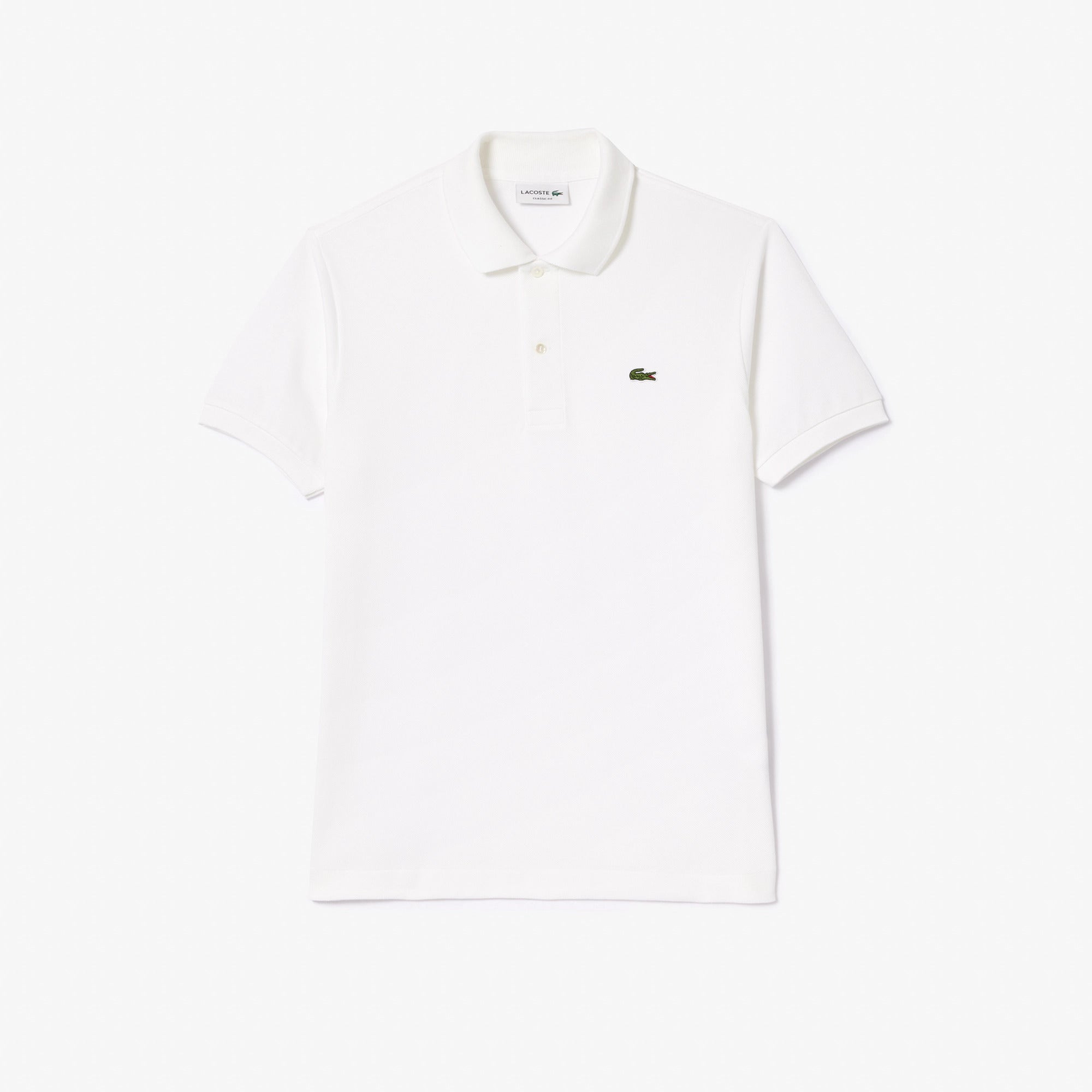 LACOSTE Polo Uomo L.12.12. Original-Bianco