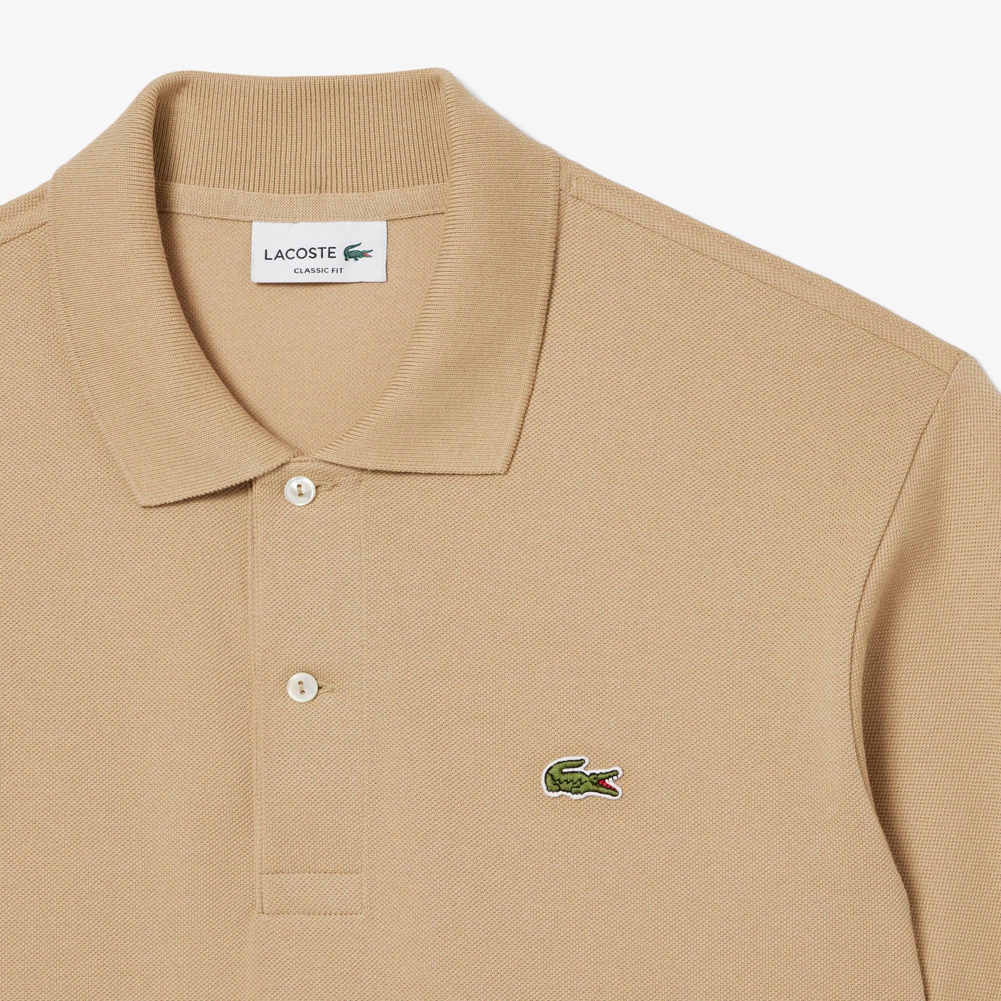 LACOSTE Polo Uomo L.12.12. Original-Beige