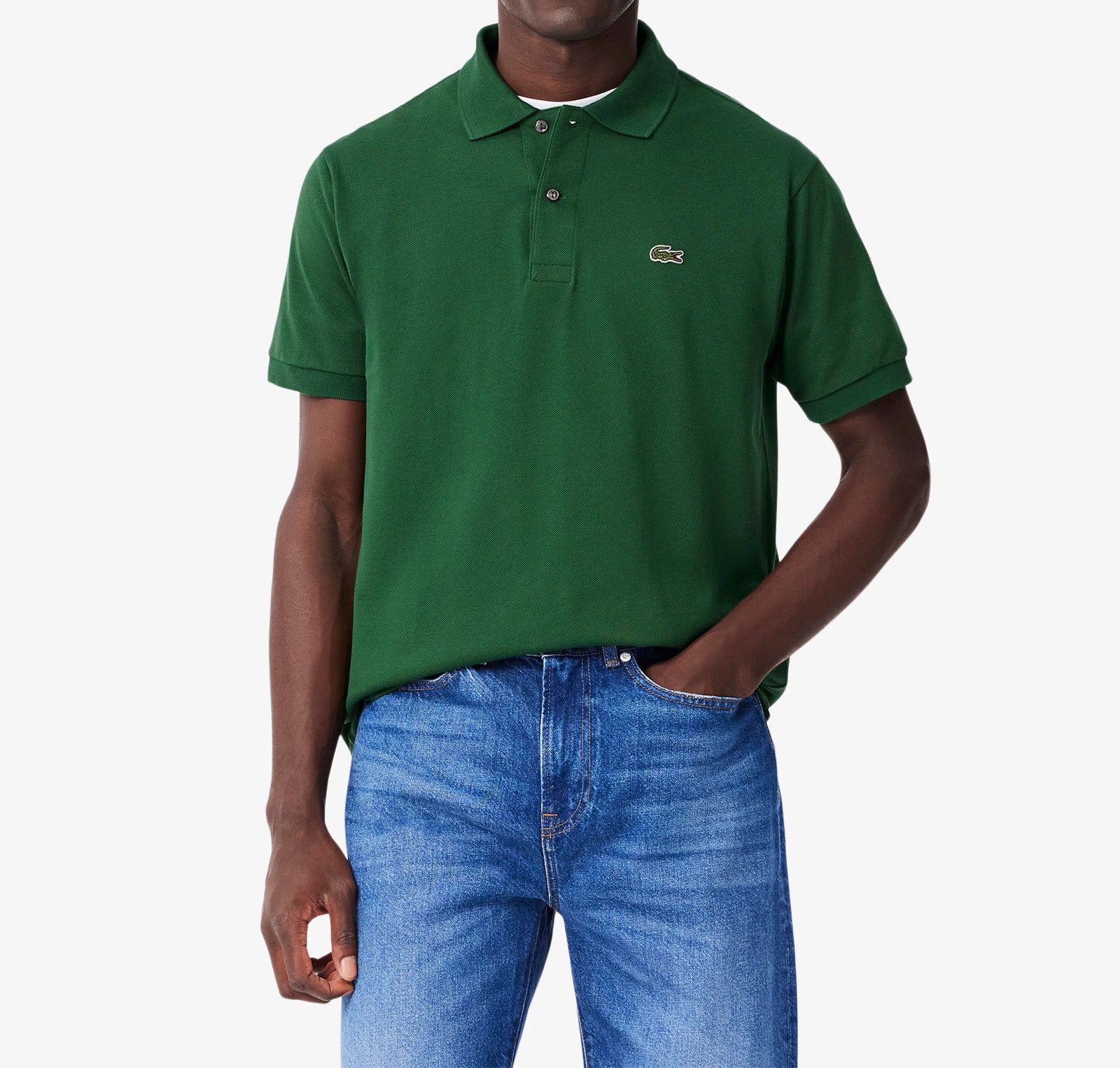 LACOSTE Polo Uomo L.12.12. Original-Verde