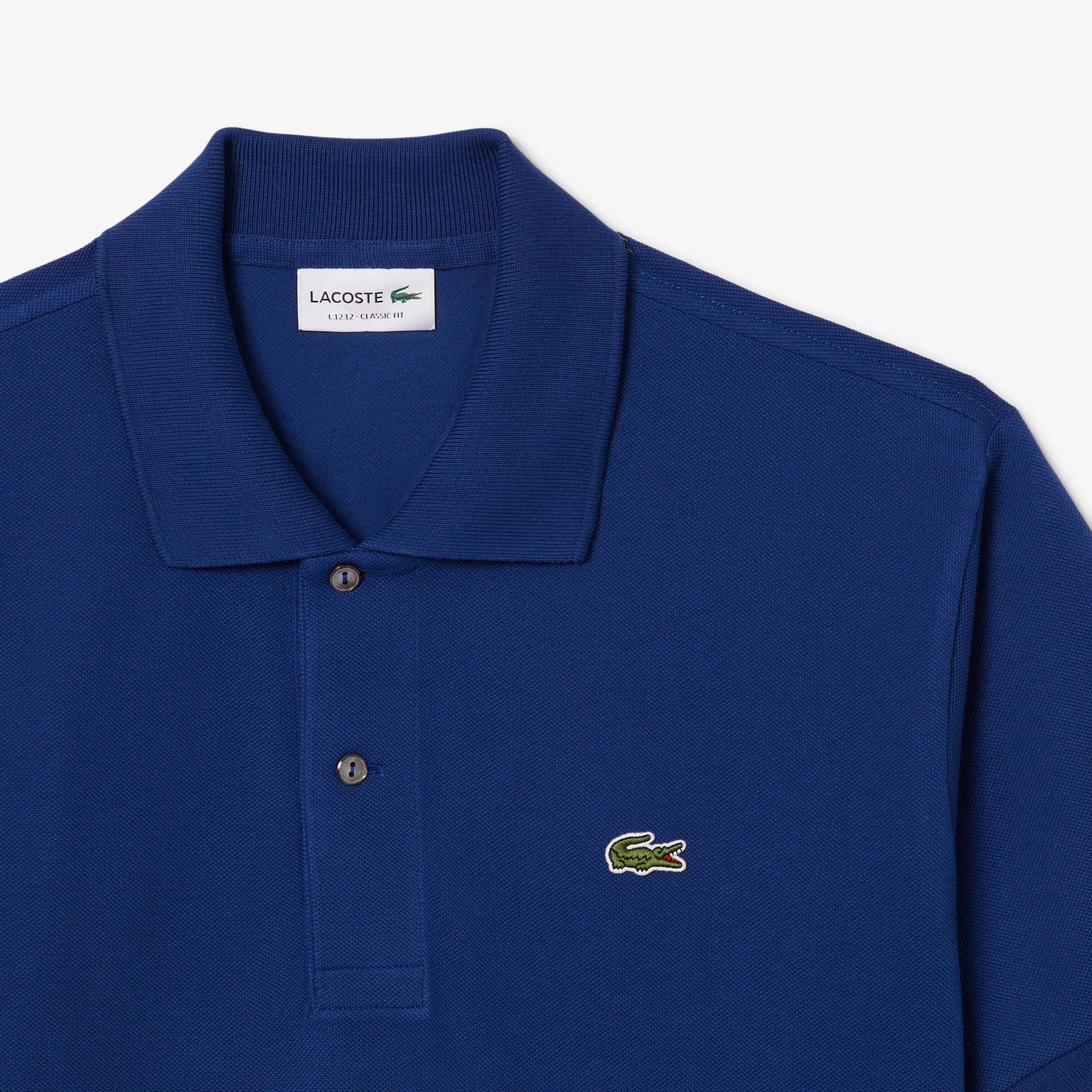 LACOSTE Polo Uomo L.12.12. Original-Blu Navy