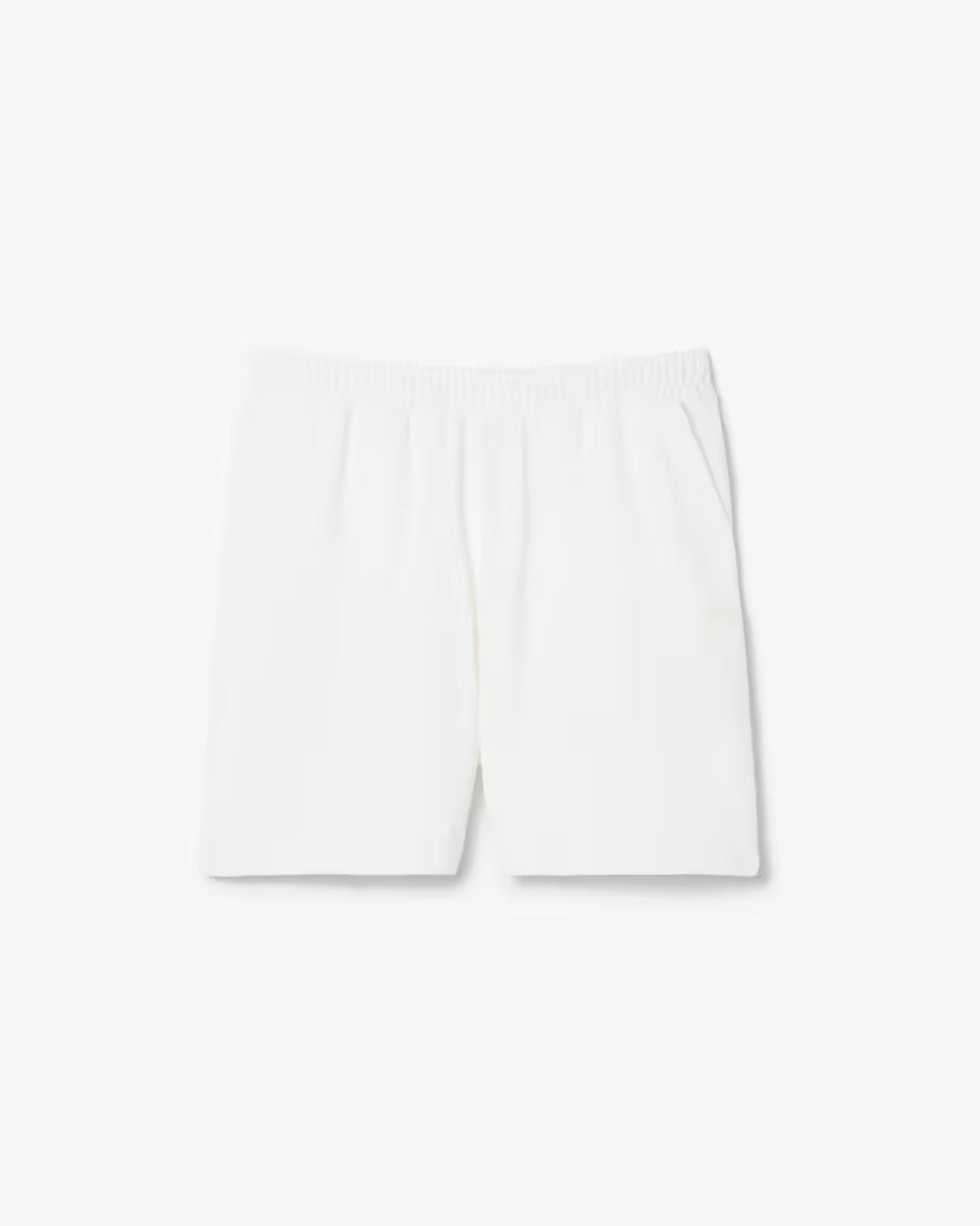 LACOSTE Shorts Uomo Jersey Cotone-Bianco