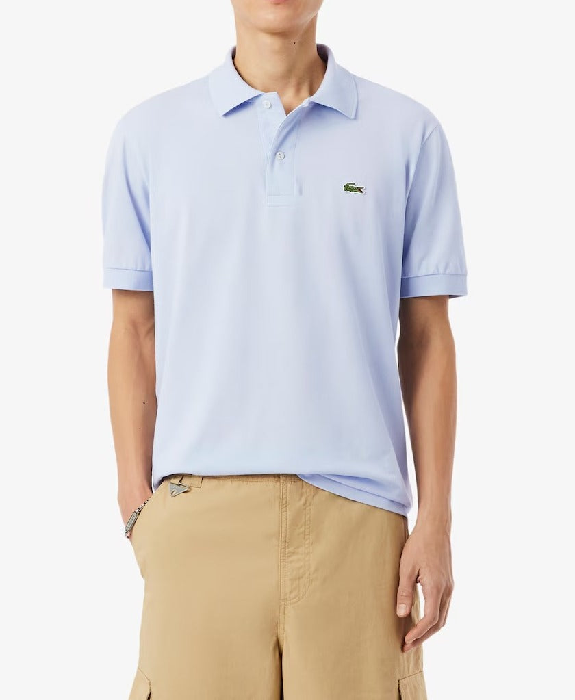 LACOSTE Polo Uomo L.12.12 Light-Blu Chiaro
