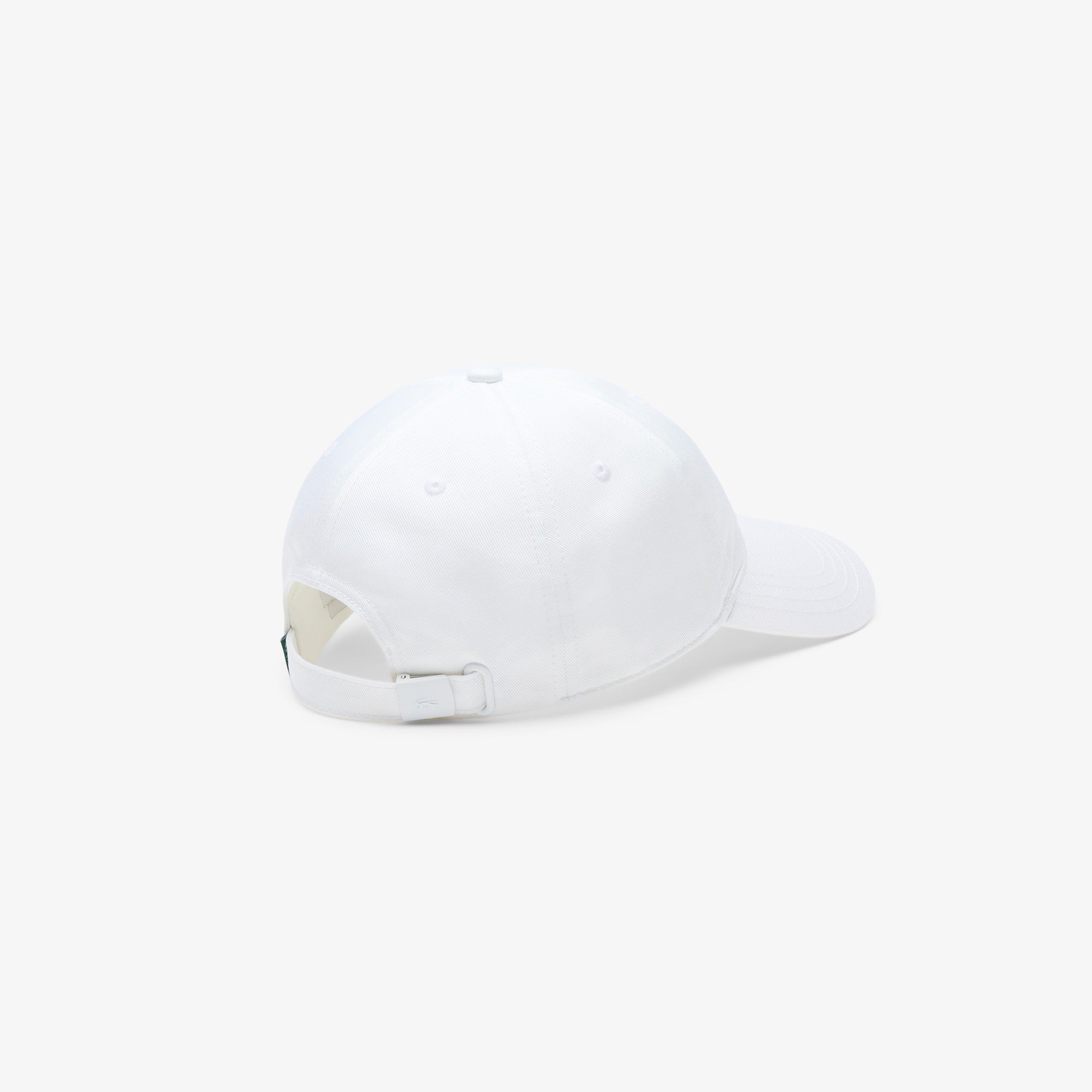 LACOSTE Cappello Baseball Unisex Twill-Bianco
