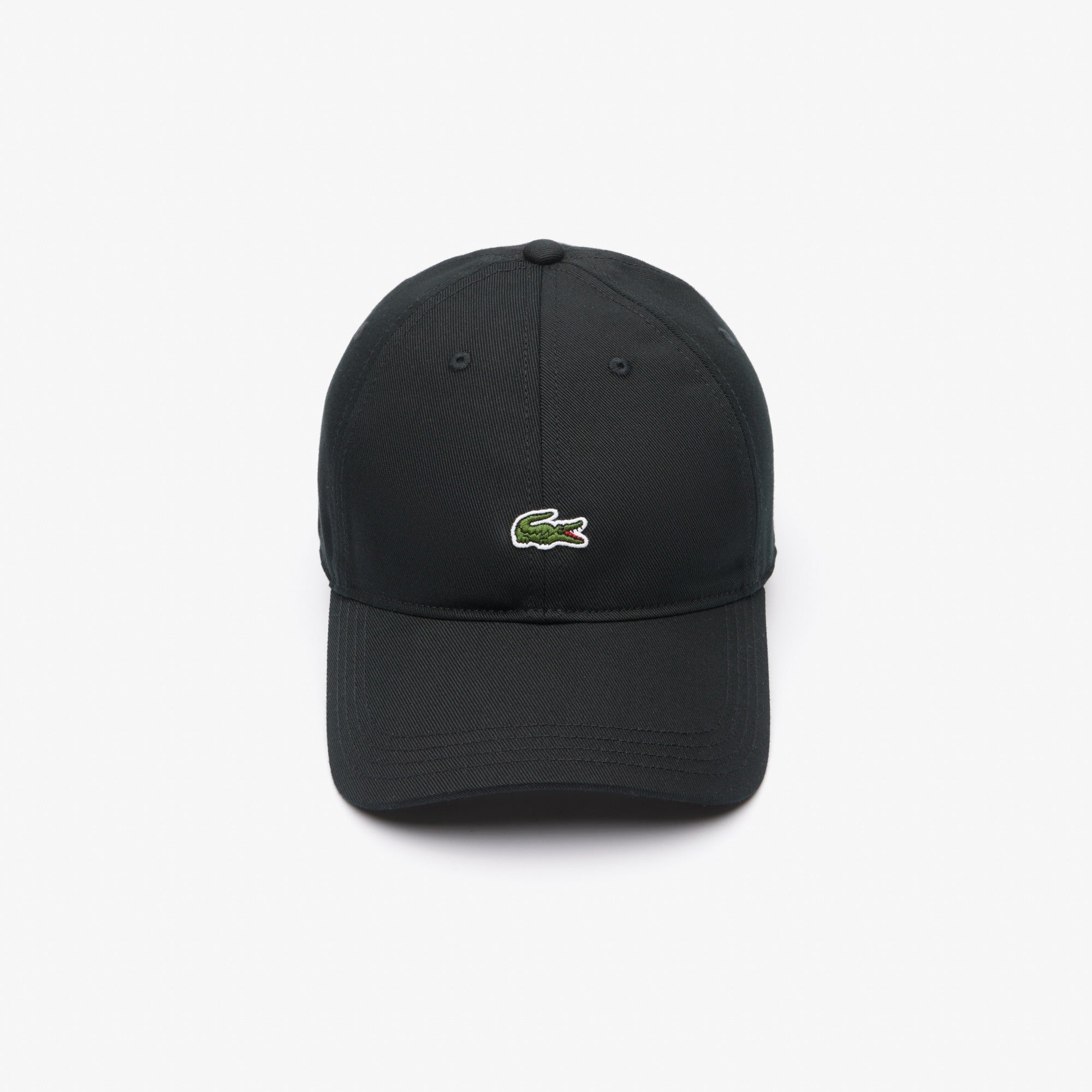 LACOSTE Cappello Baseball Unisex Twill-Nero