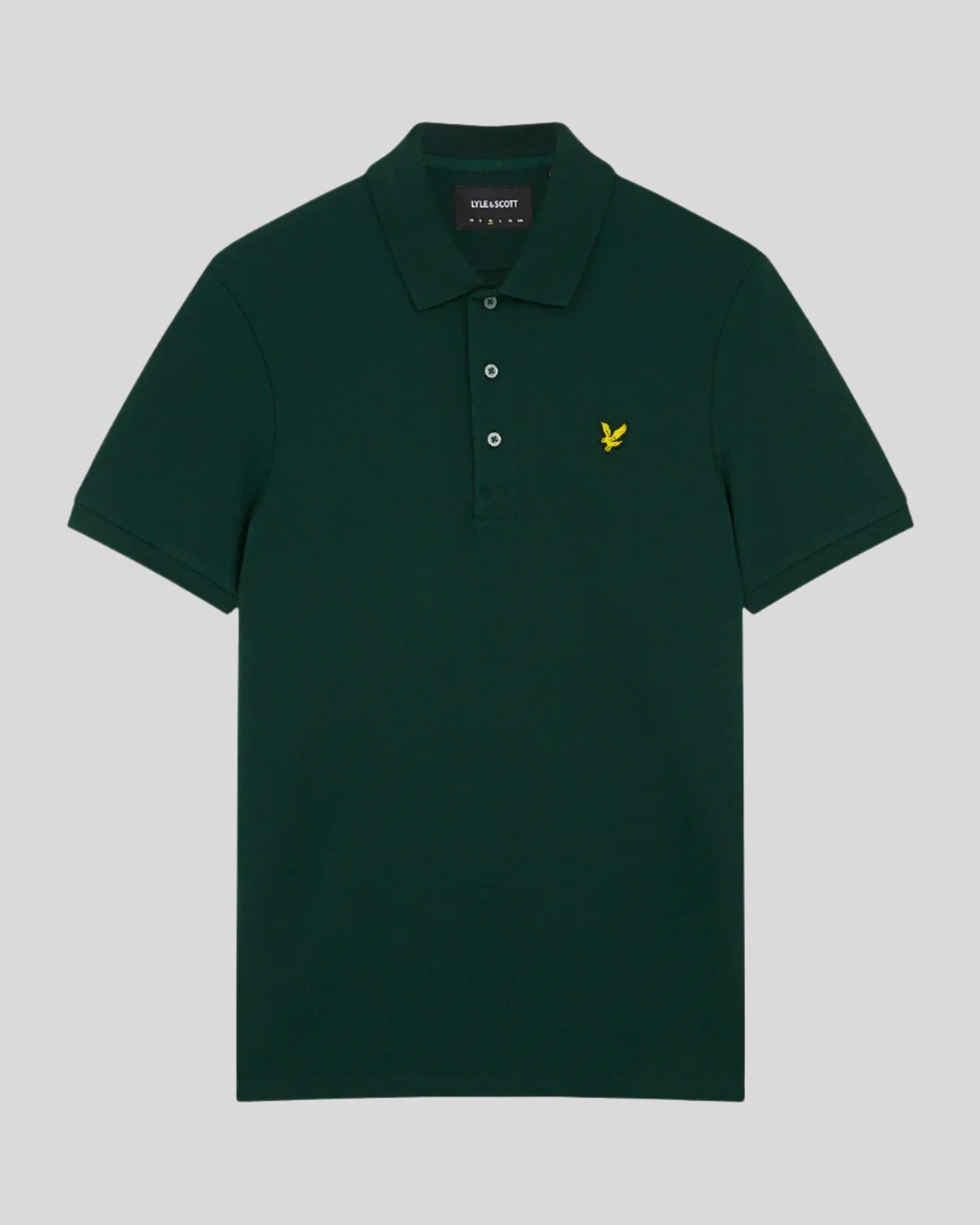 LYLE & SCOTT Polo Uomo Plain-Dark Green