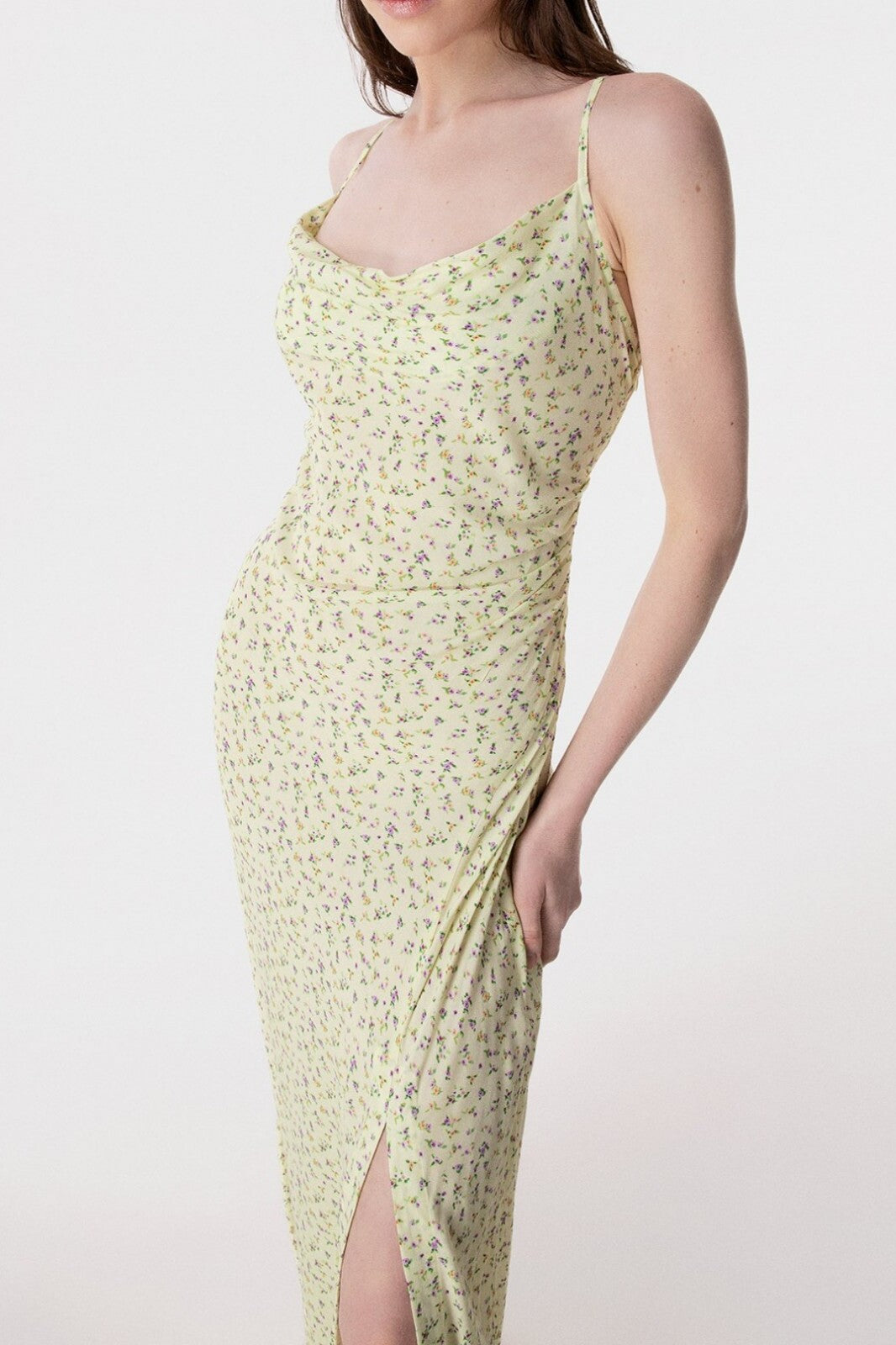 MAR DE MARGARITAS Abito Lungo Kelly-Jasmin Giallo
