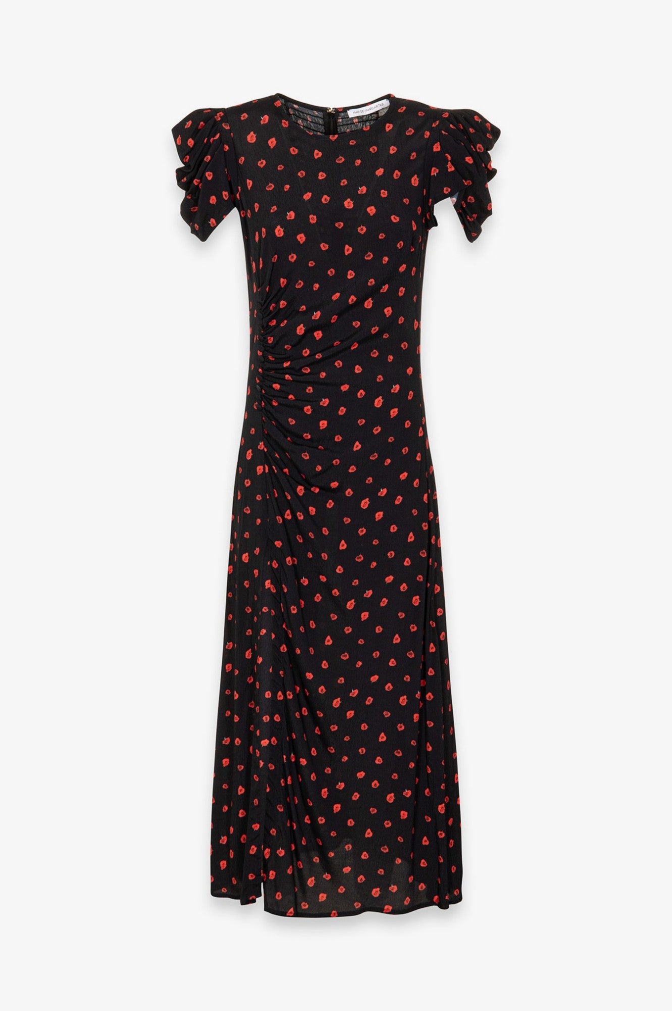 MAR DE MARGARITAS Abito Midi Kristel-Rose Nero