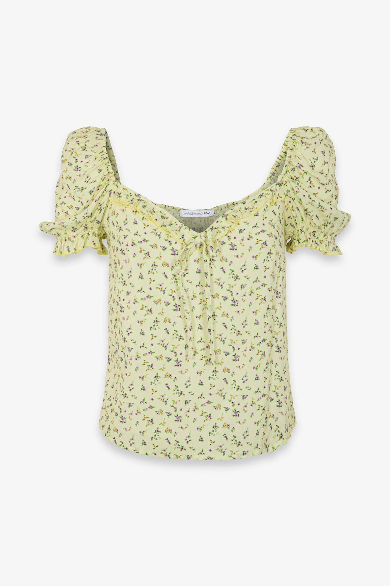 MAR DE MARGARITAS Top Letizia-Jasmin Giallo