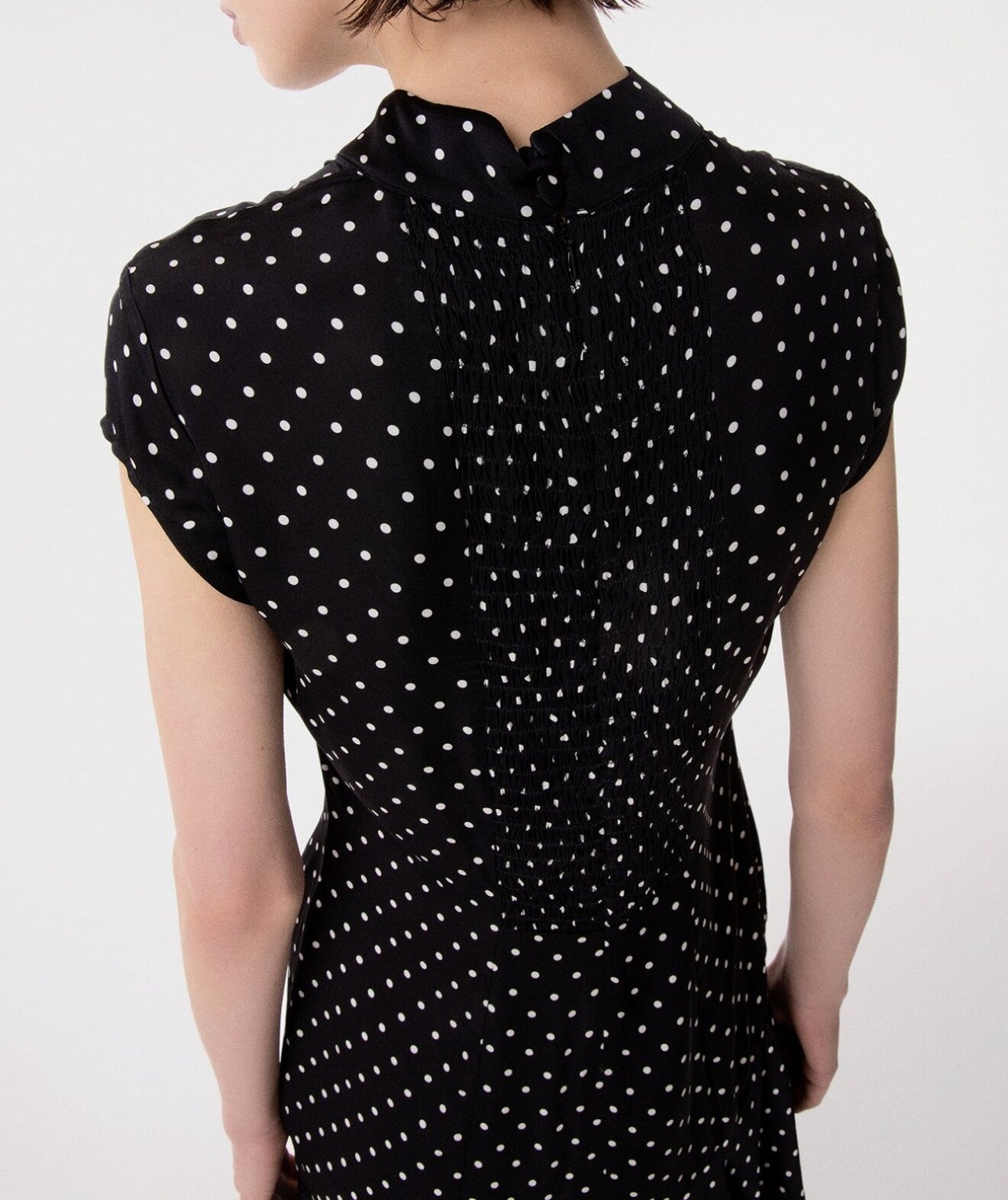 MAR DE MARGARITAS Abito Corto Swami-Petitpois Nero