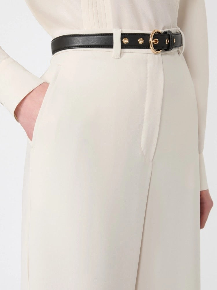 MAX MARA Pantalone Amico Cady Cintura-Beige