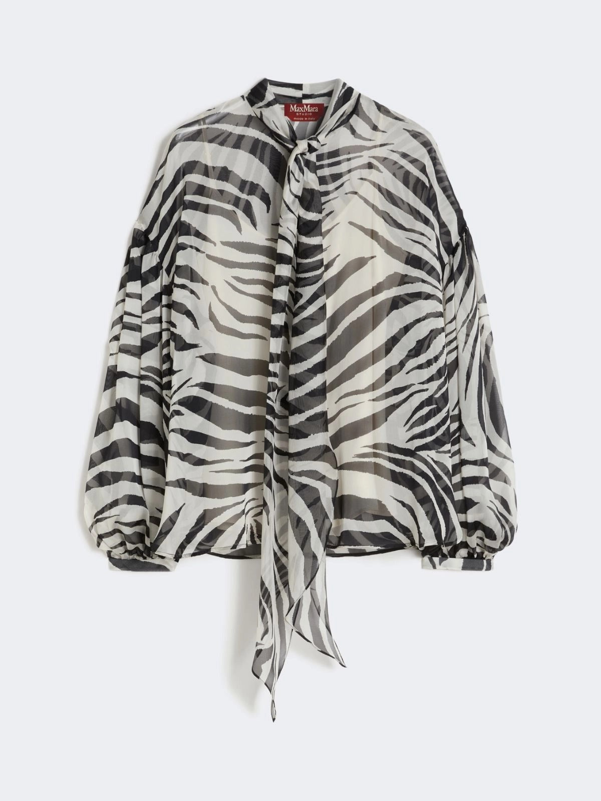 MAX MARA Blusa Donna Ballata-Bianco Nero