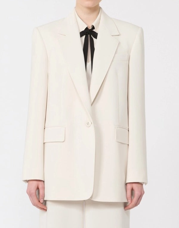 MAX MARA Blazer Bosco Monopetto Cady-Beige