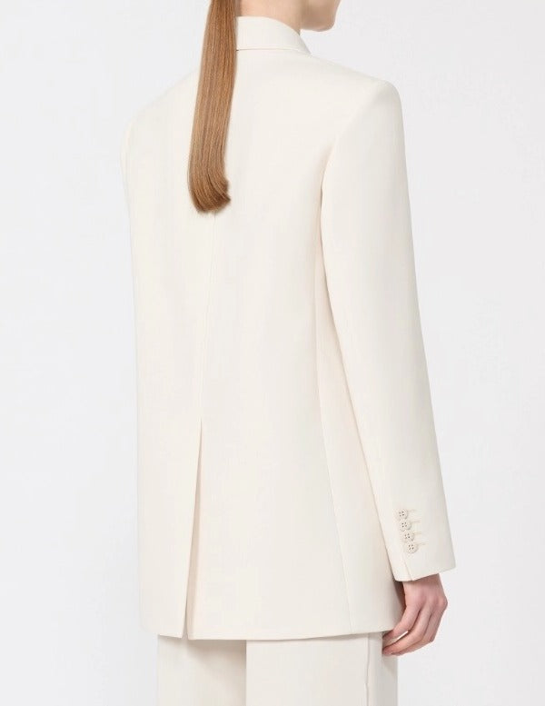 MAX MARA Blazer Bosco Monopetto Cady-Beige