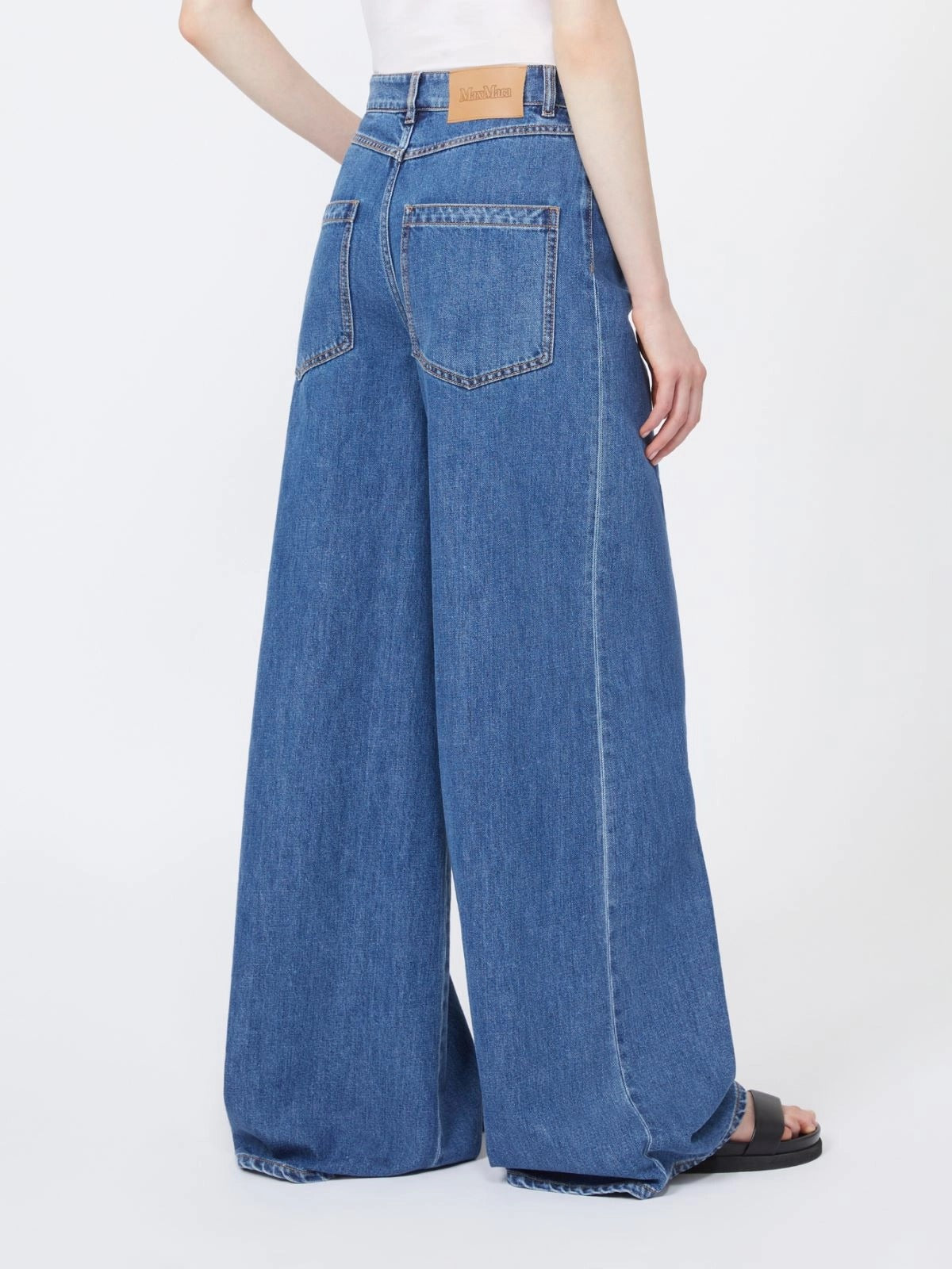 MAX MARA Jeans Sarong-Blu