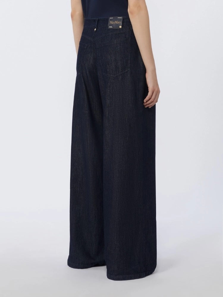MAX MARA Pantalone Jeans Lavinia Denim-Blu Marino