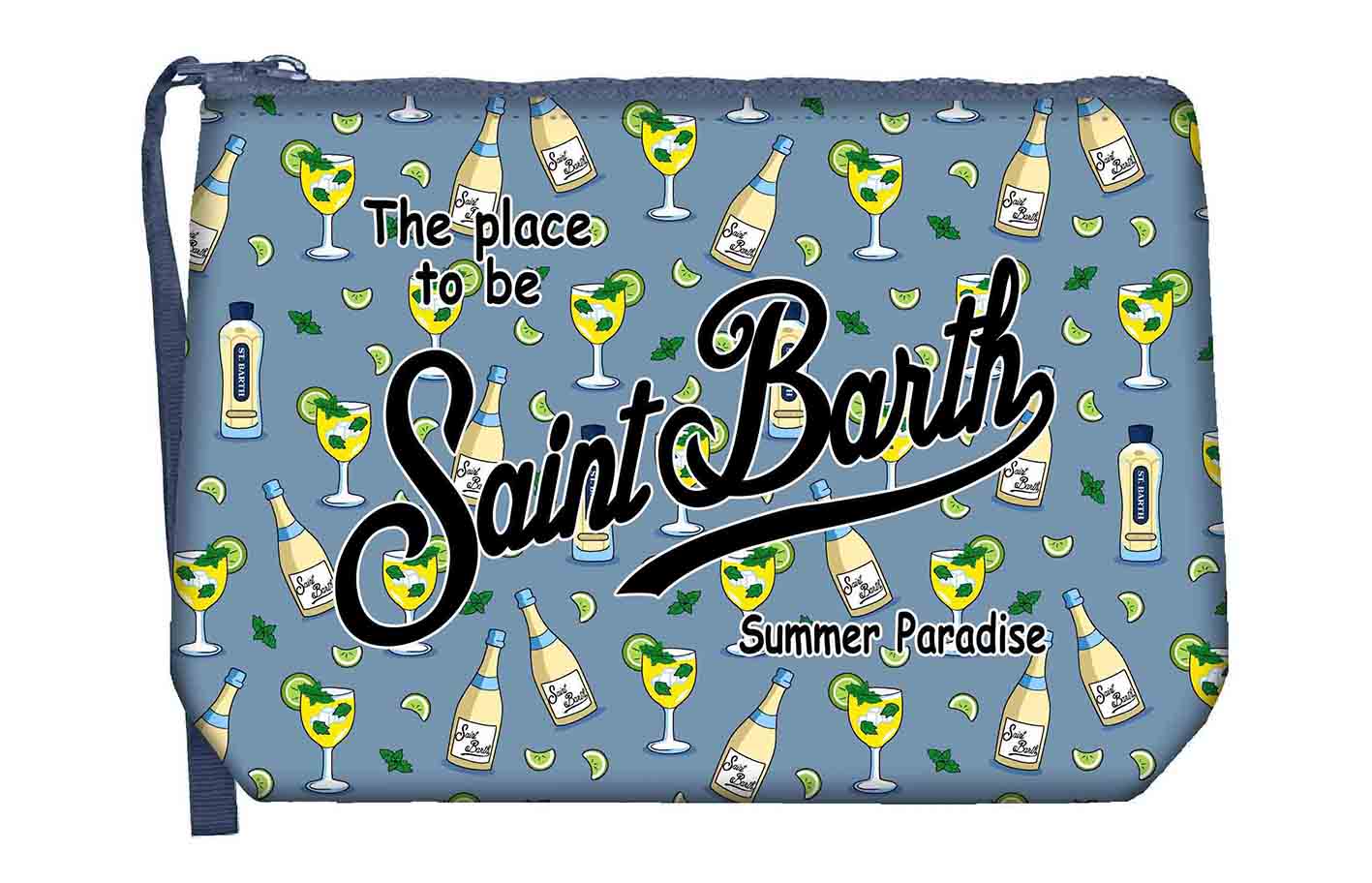 MC2 SAINT BARTH Pochette ALINE-Hugo Night Azzurro