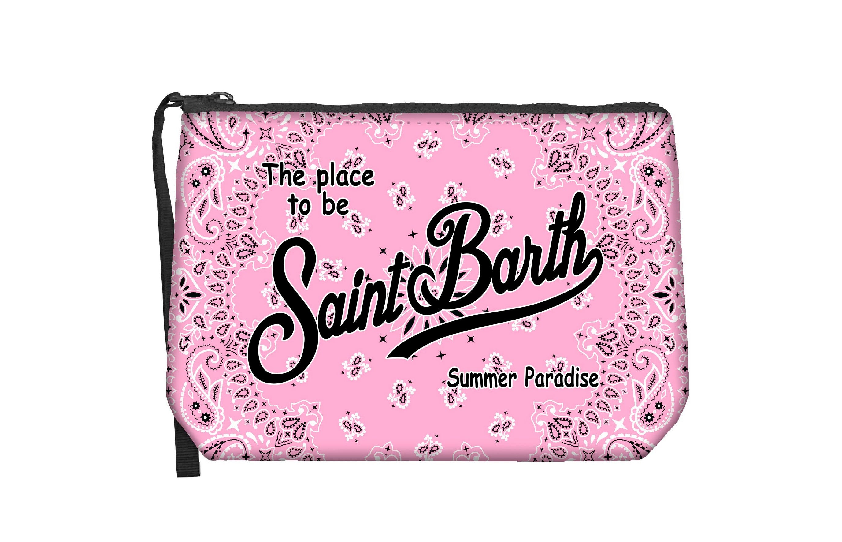 MC2 SAINT BARTH Pochette ALINE-Bandanna Round Rosa