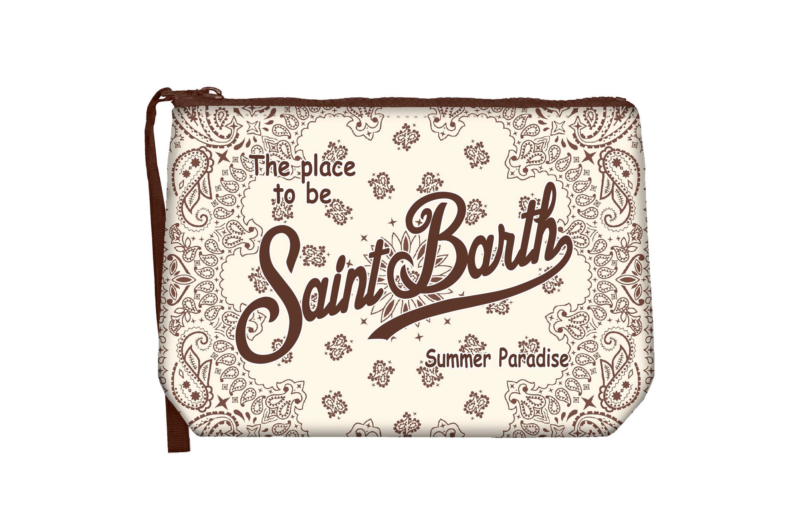 MC2 SAINT BARTH Pochette ALINE-Bandanna Round Panna